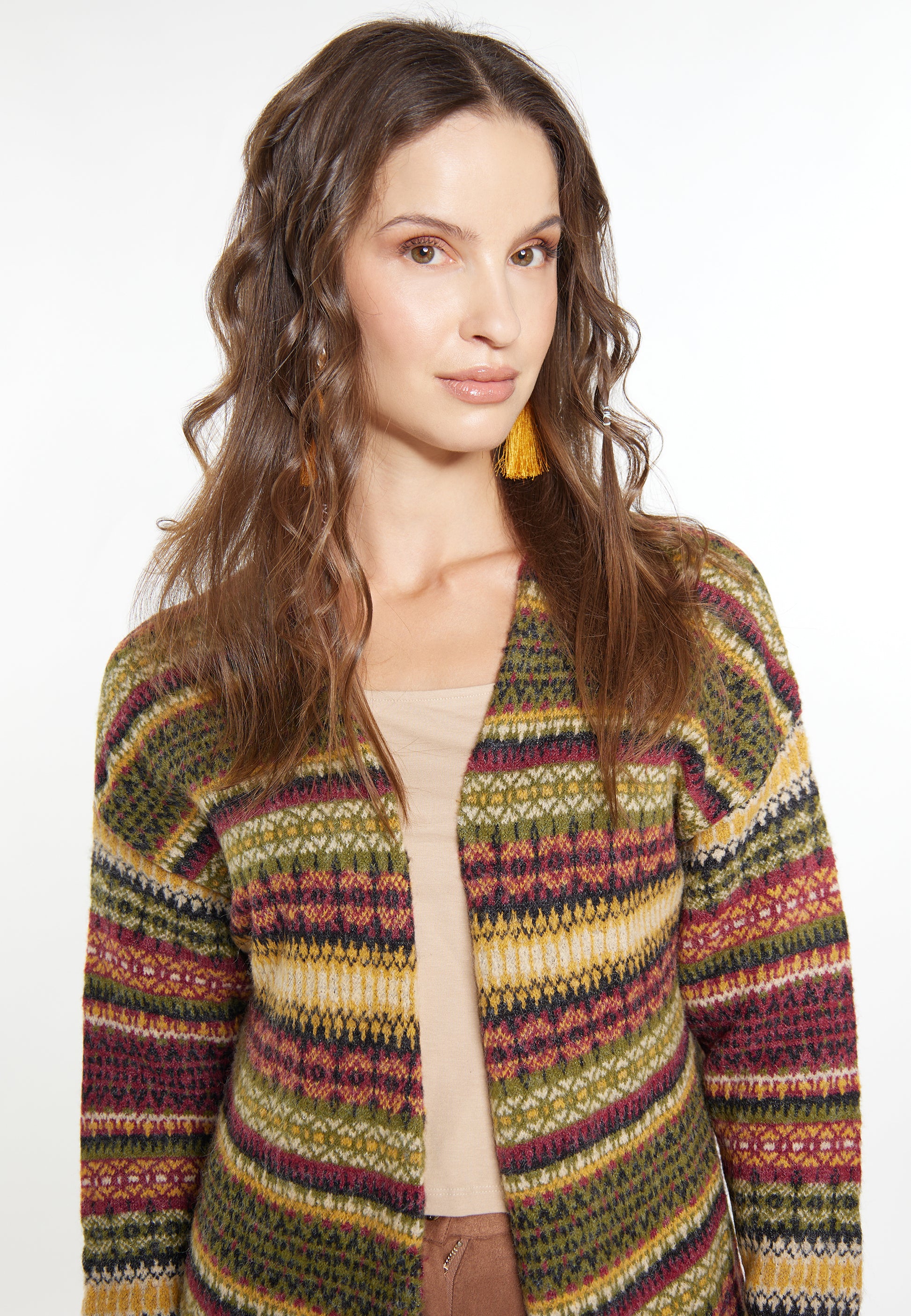 usha FESTIVAL Women's Knit Cardigan