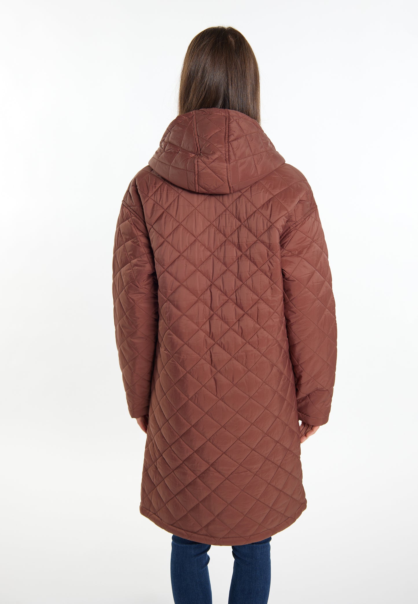 usha Women's Ght Quilted Coat