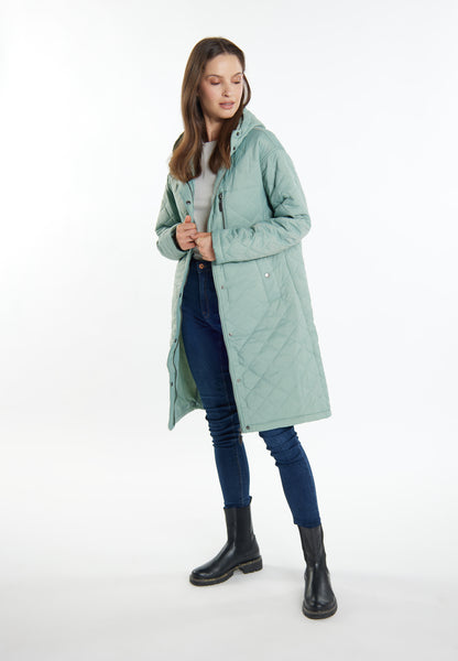 usha Women's Ght Quilted Coat