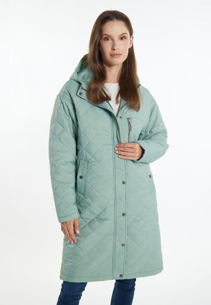 usha Women's Ght Quilted Coat