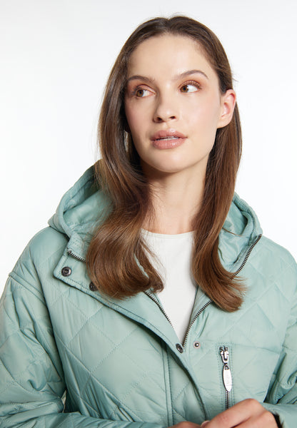 usha Women's Ght Quilted Coat