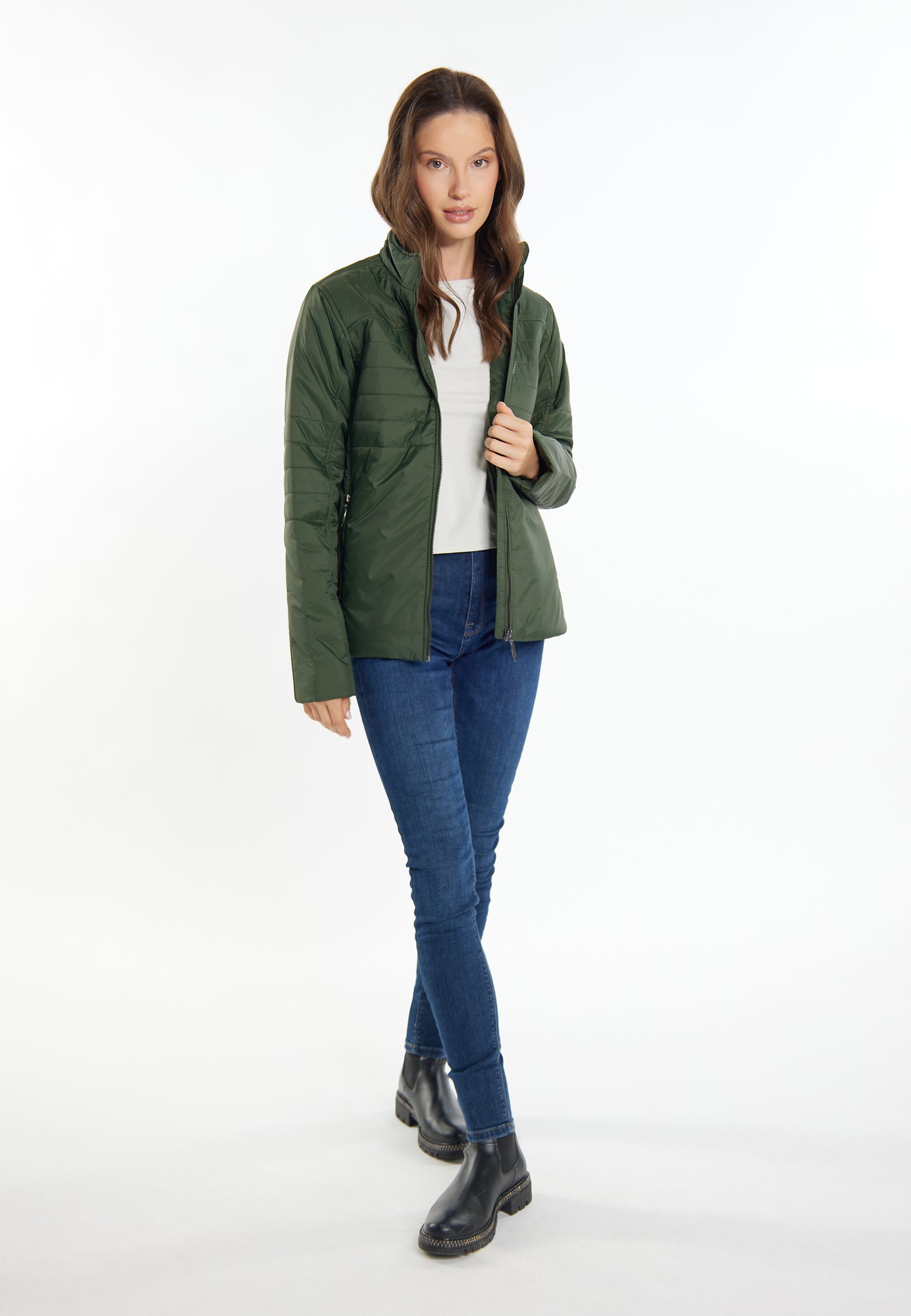 usha Women's Ghtweight Quilted Jacket