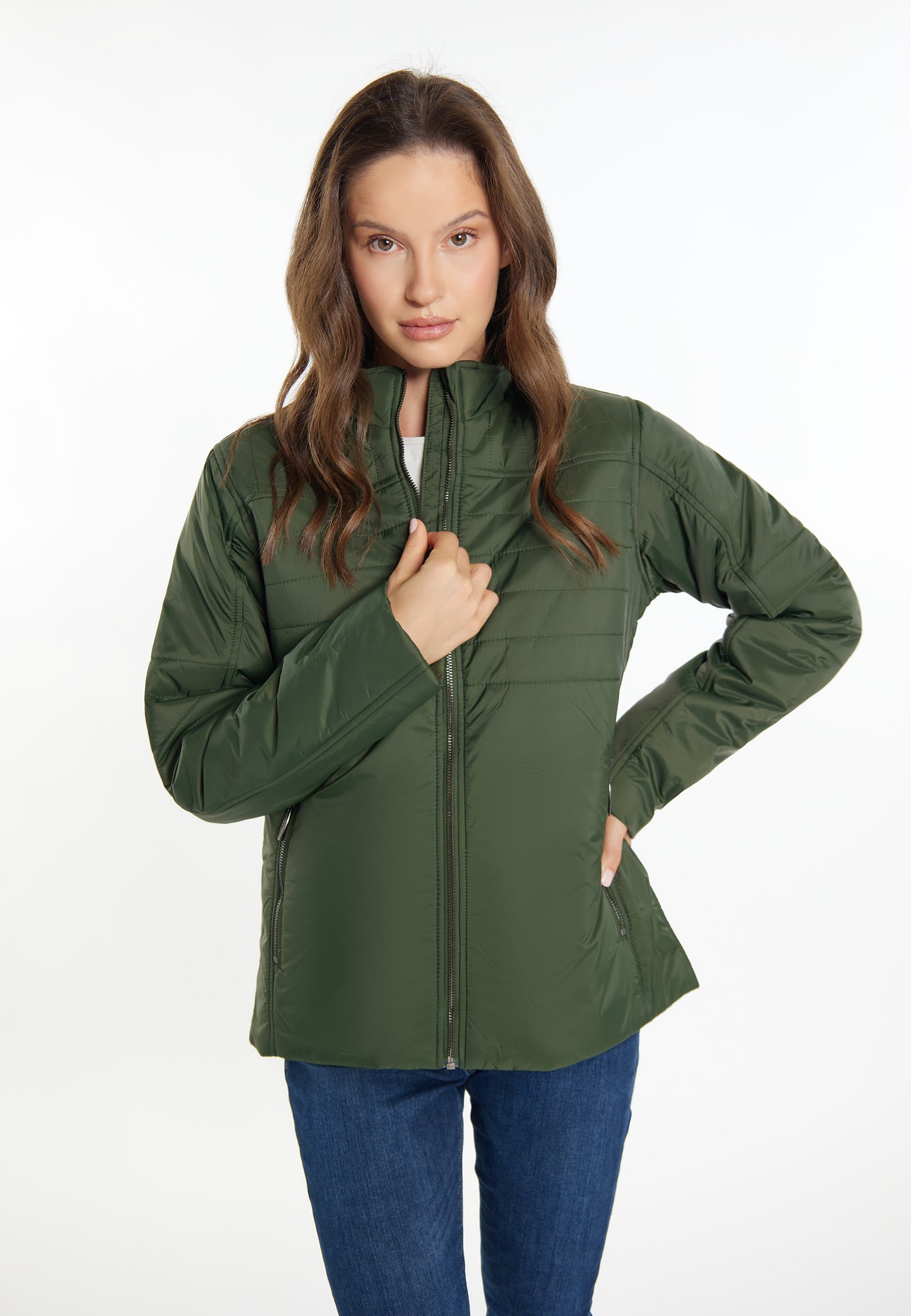 usha Women's Ghtweight Quilted Jacket