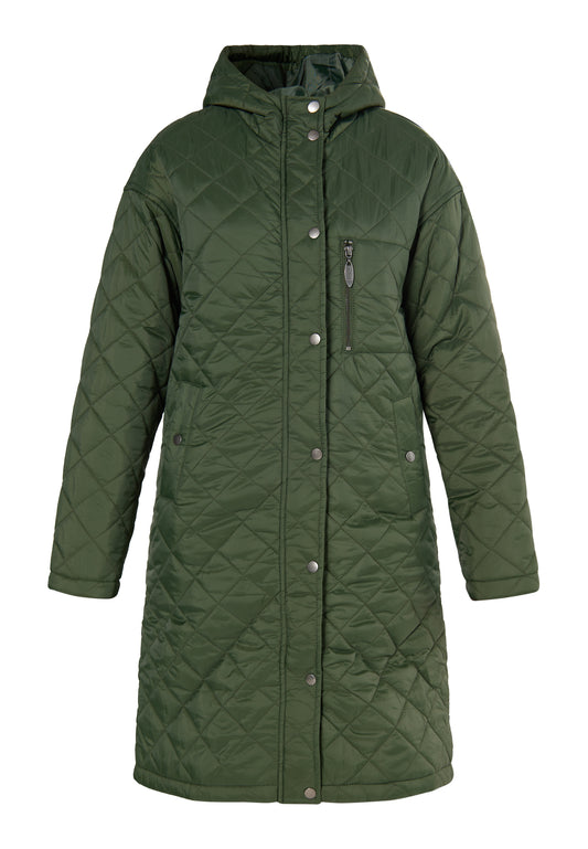 usha Women's Ght Quilted Coat