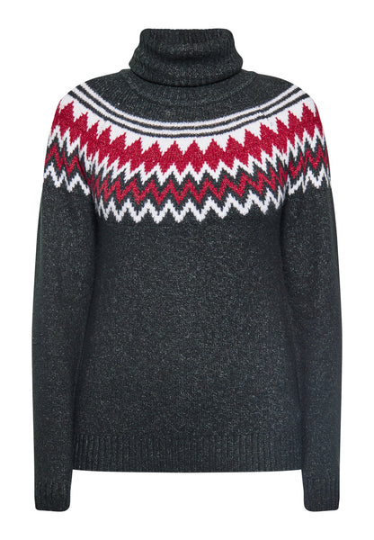 usha Women's Knitted Sweater