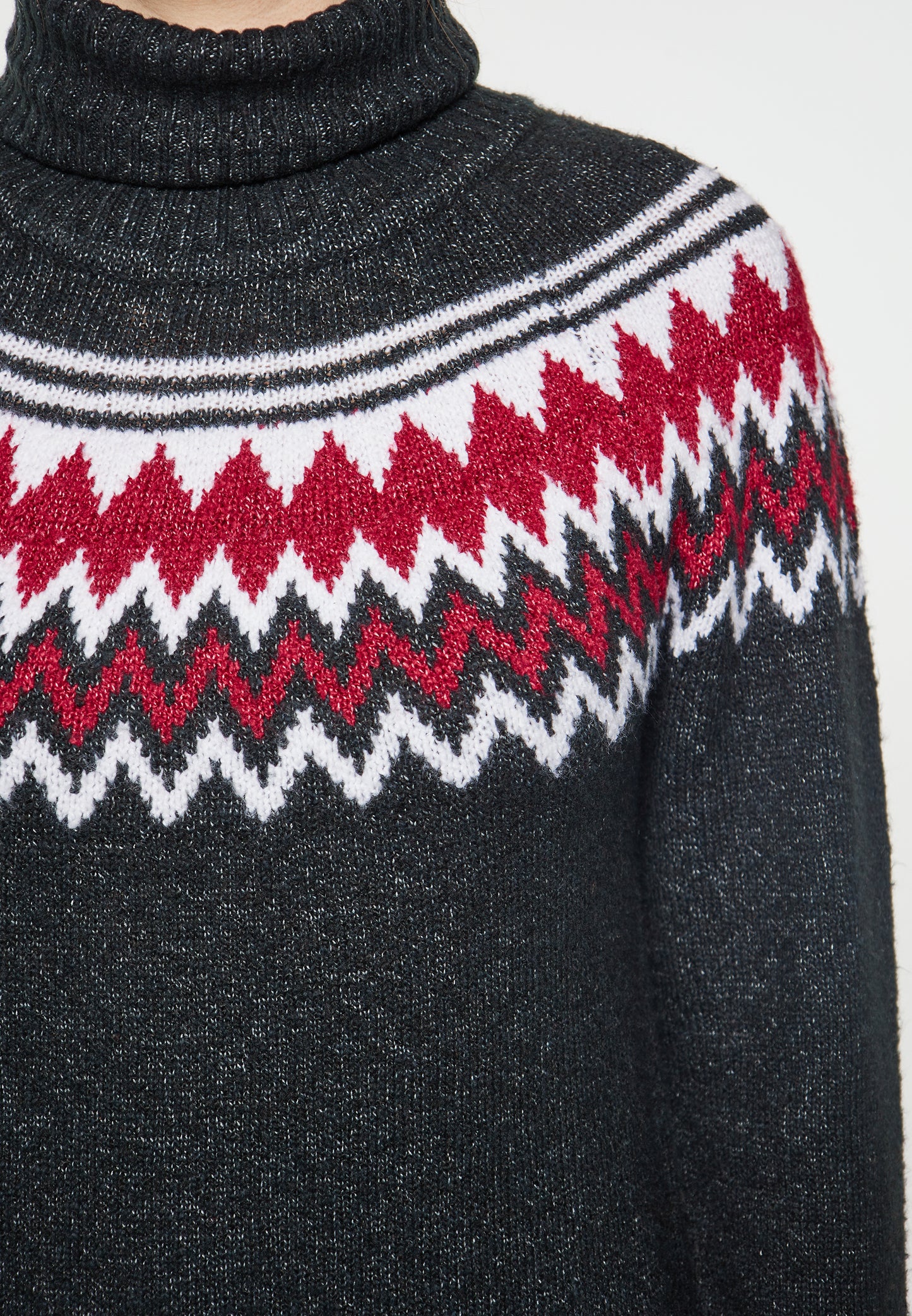 usha Women's Knitted Sweater