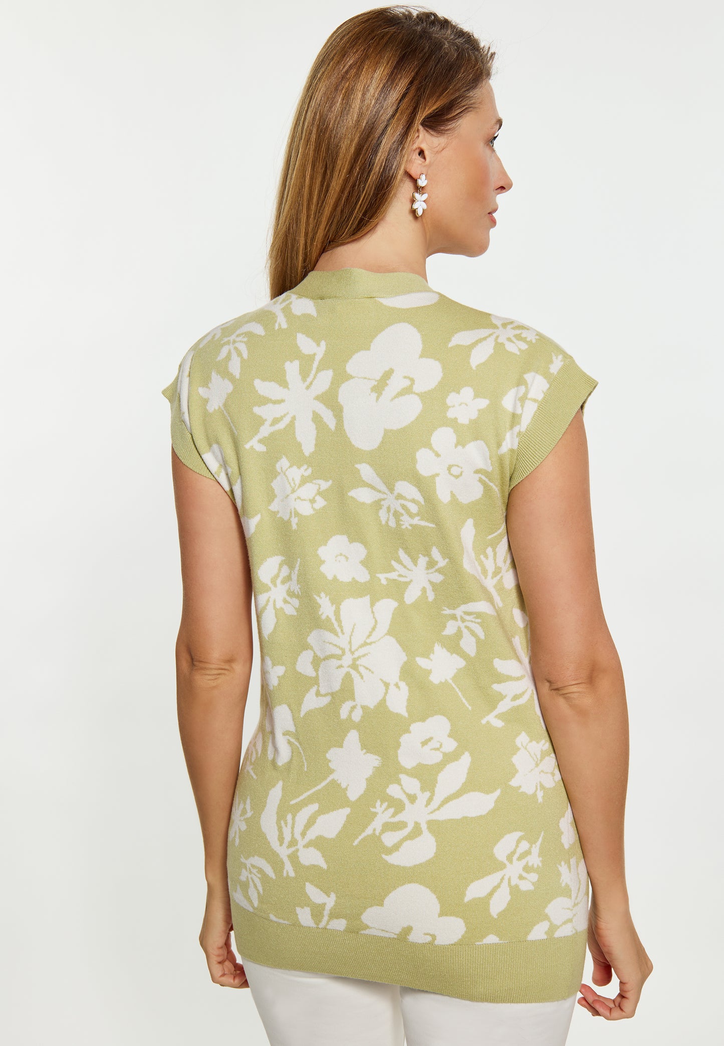 usha Women's Sweater Vest