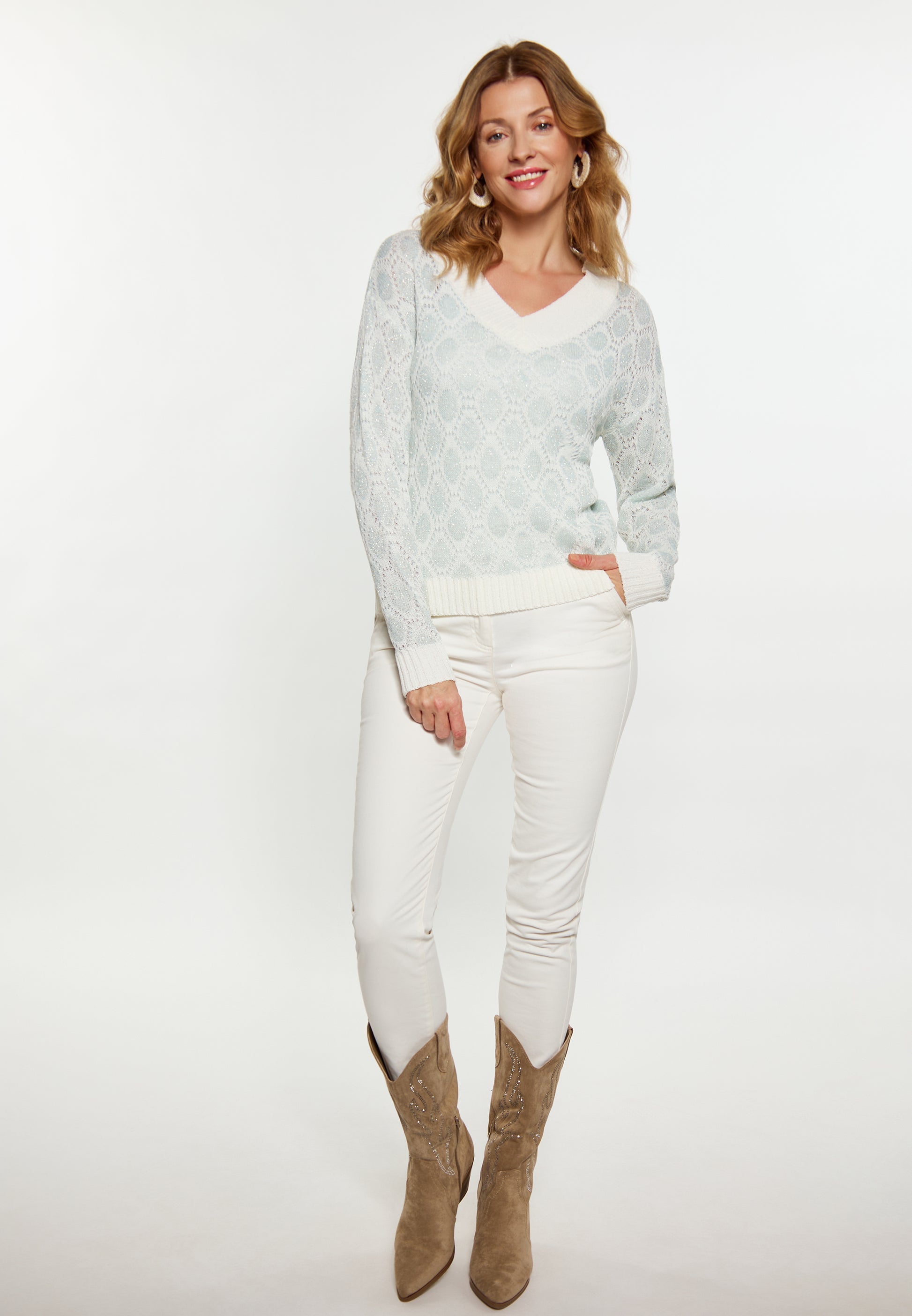 usha FESTIVAL Women's Sweater