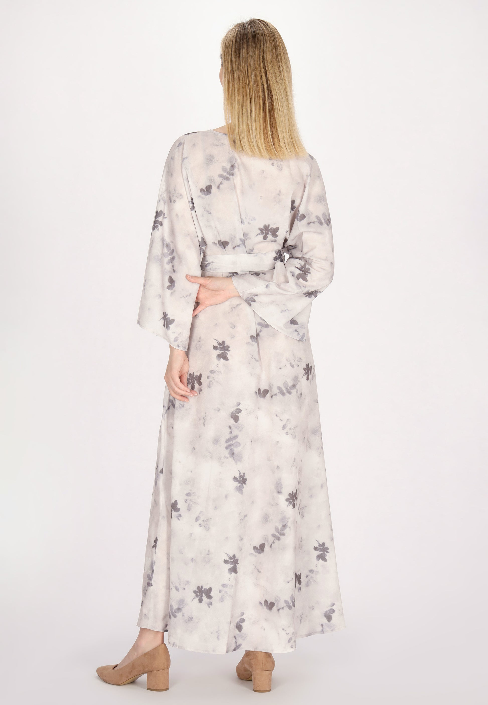 usha WHITE LABEL Women's Kimono Dress