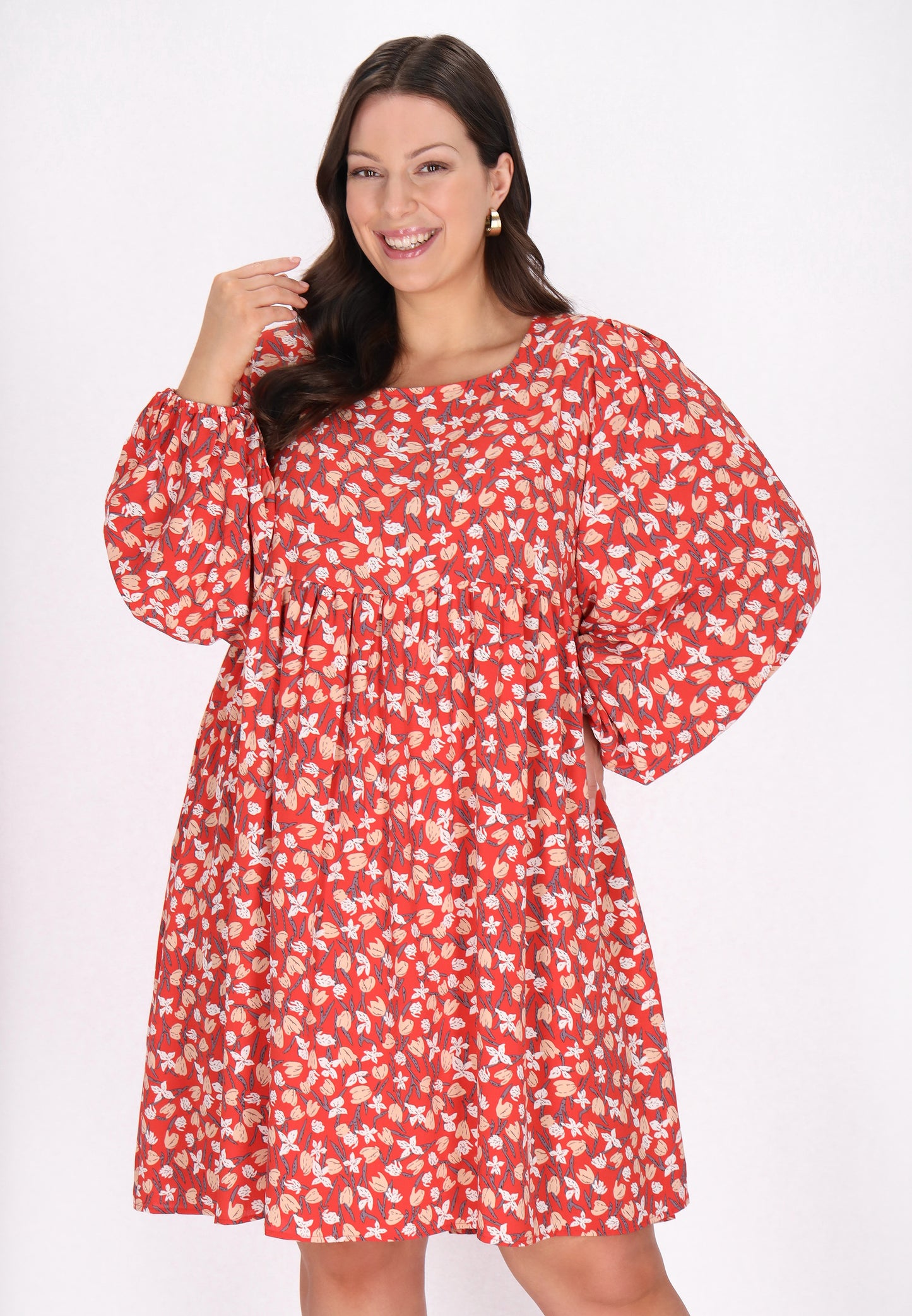 usha Women's Plus Size Dress