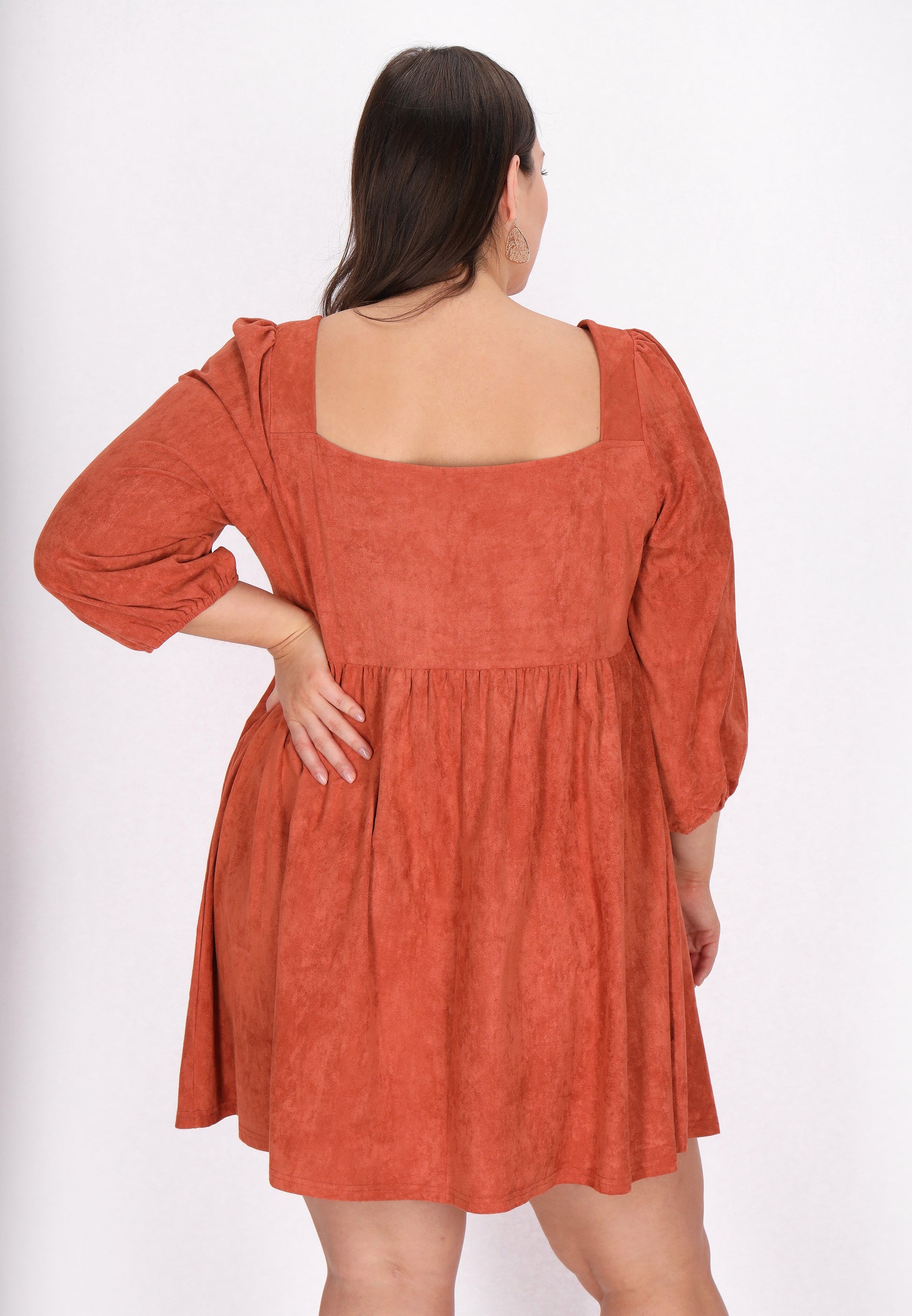 usha Women's Plus Size Dress