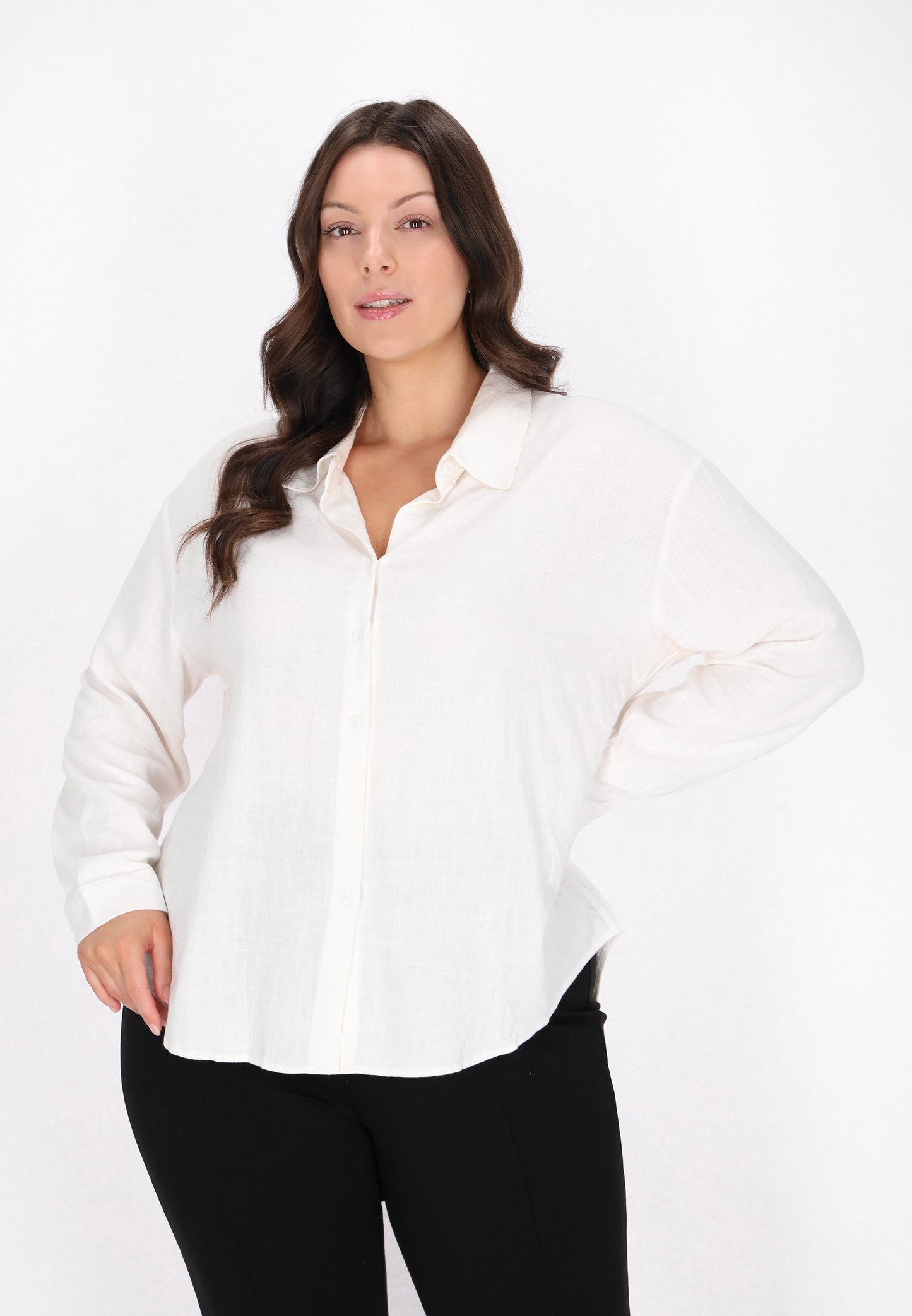 usha BLACK LABEL Kobiety Plus Size Bluzka