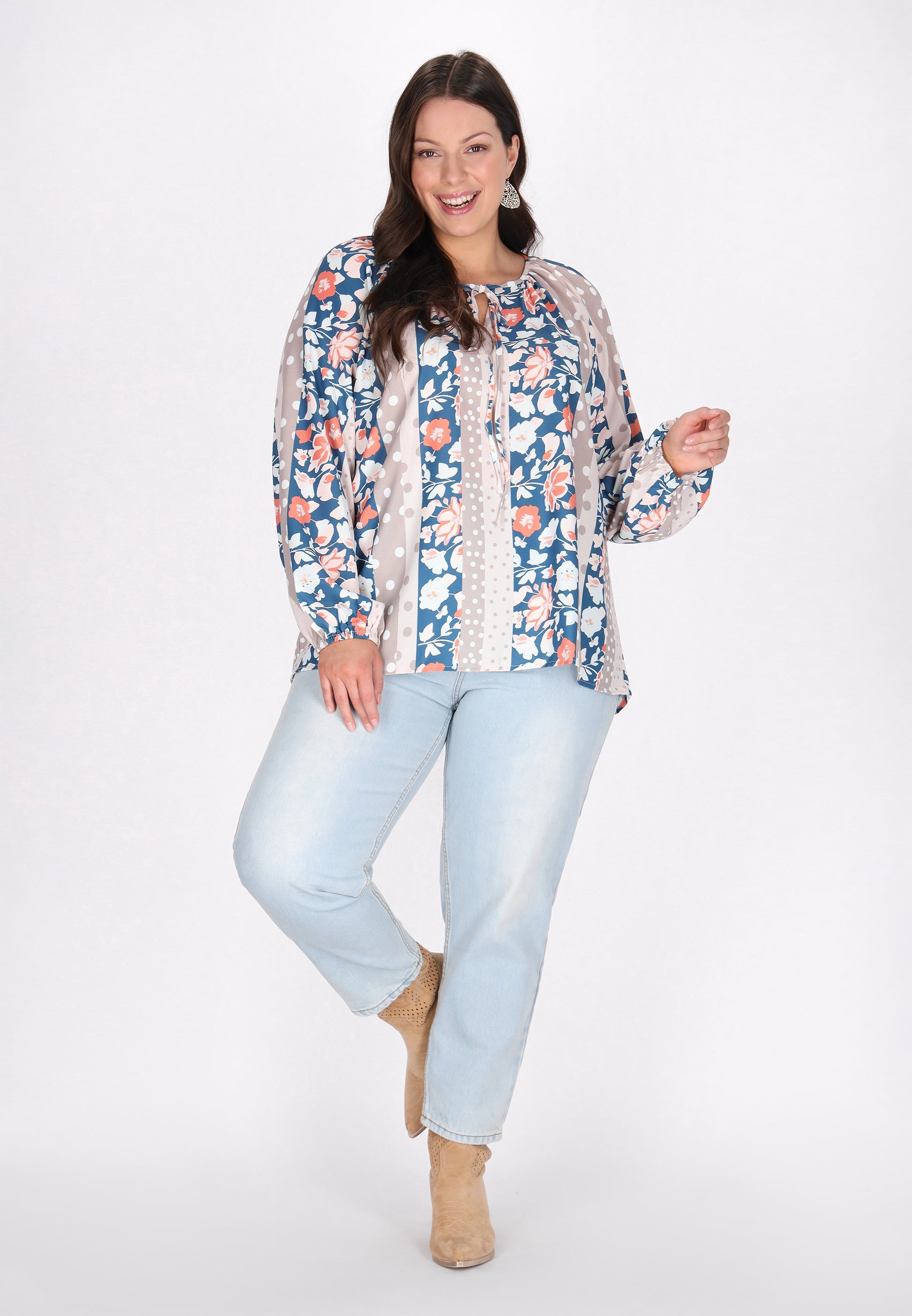 usha FESTIVAL Women's Plus Size Blouse
