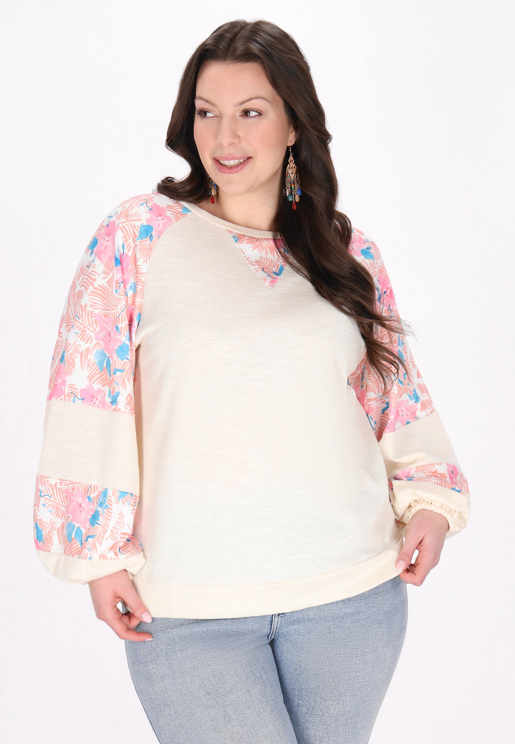 usha FESTIVAL Women's Plus Size Blouse