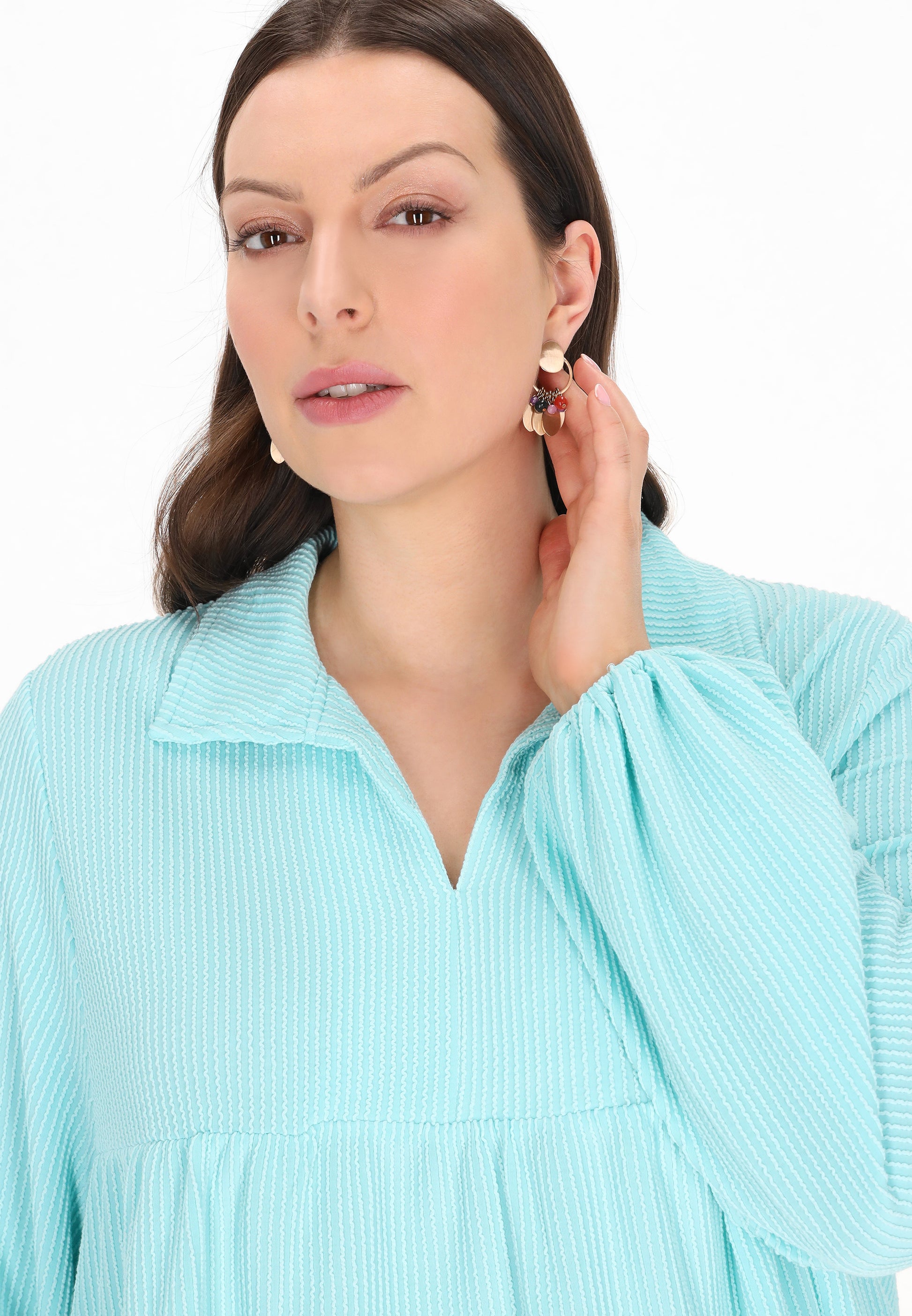 usha PLUS SIZE Women's Plus Size Blouse Usha Plus Size