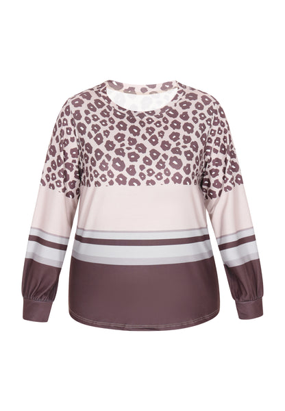 usha PLUS SIZE Damen Langarmshirt in Übergröße