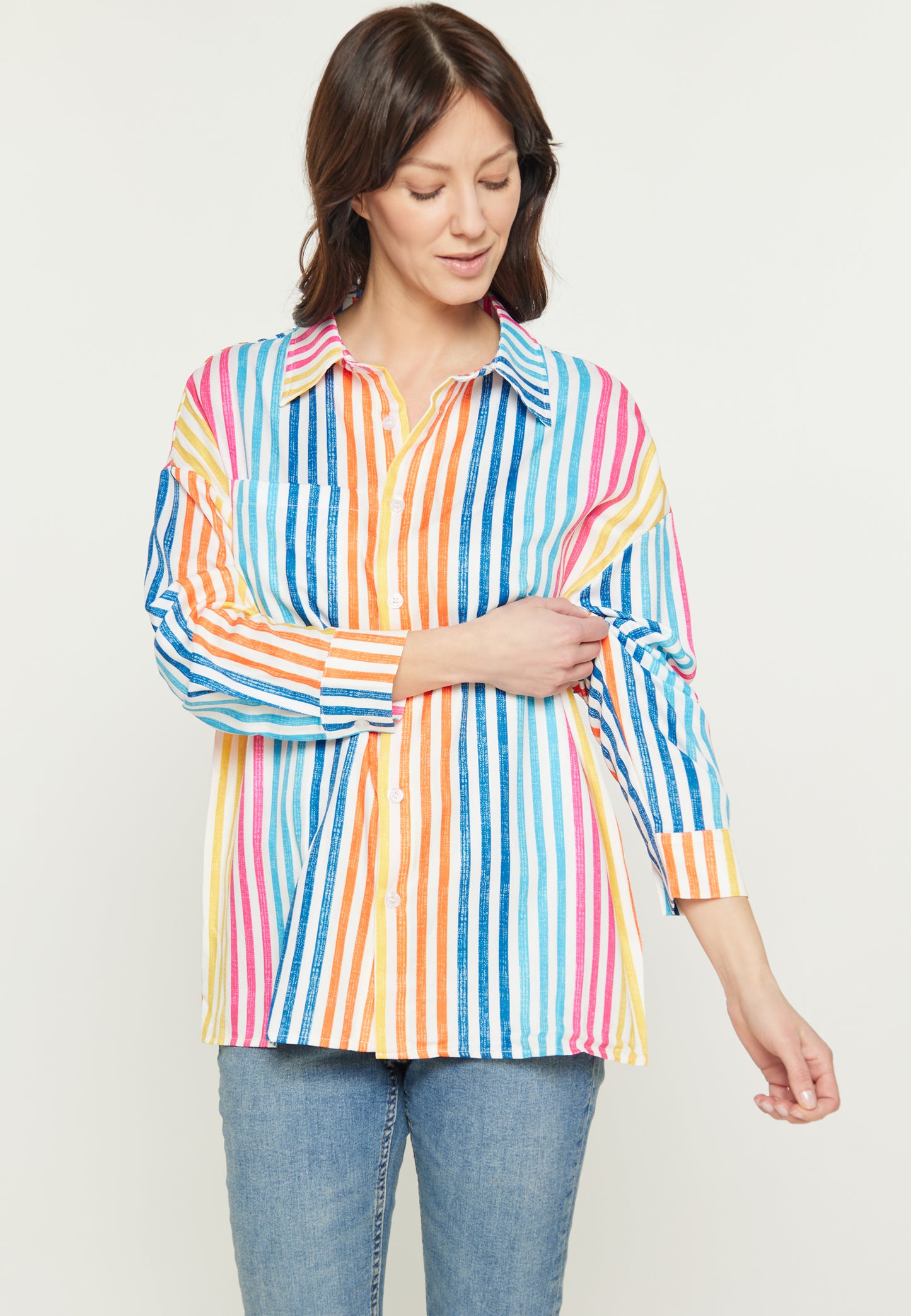 usha BLUE LABEL Damen-Langarmshirt