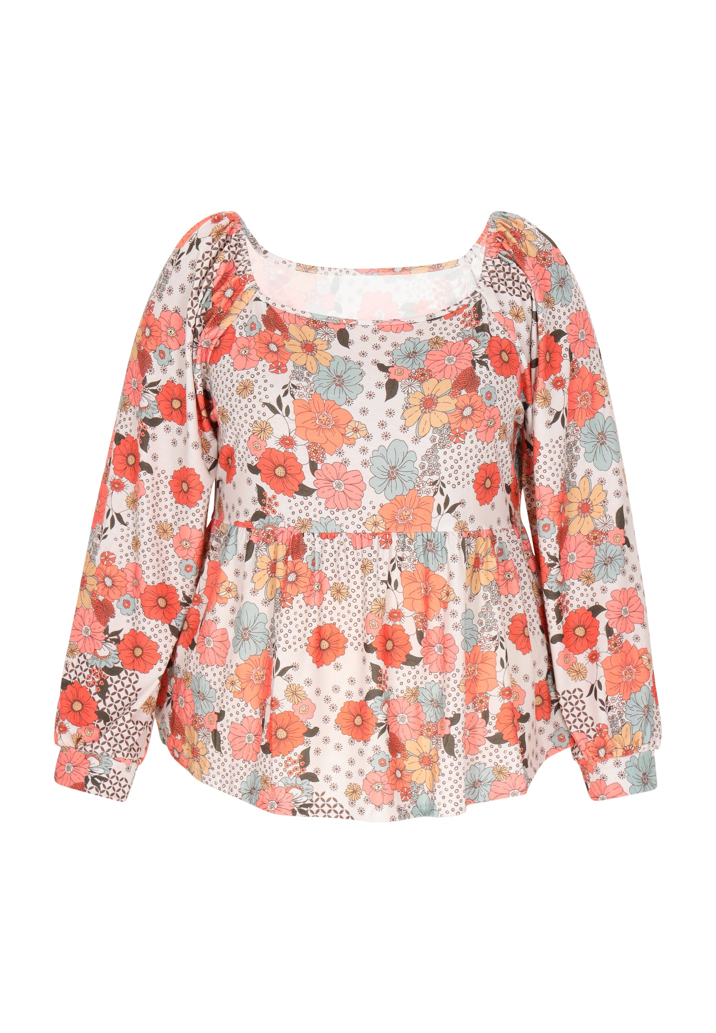 usha PLUS SIZE Damen Plus-Size-Bluse