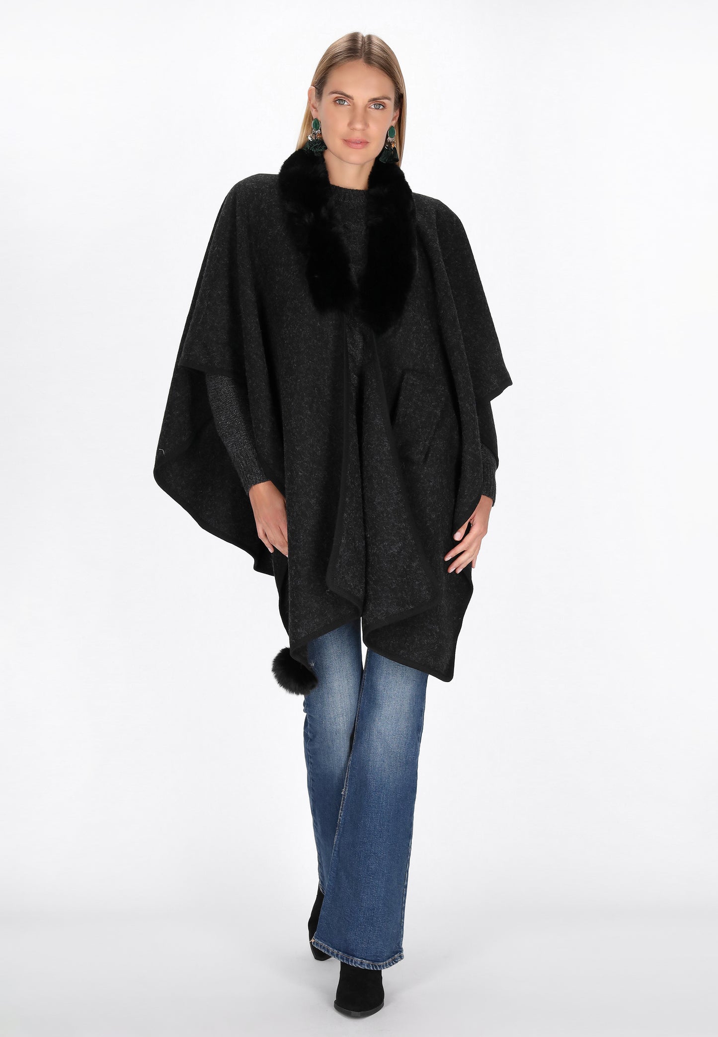 usha FESTIVAL Women's Poncho