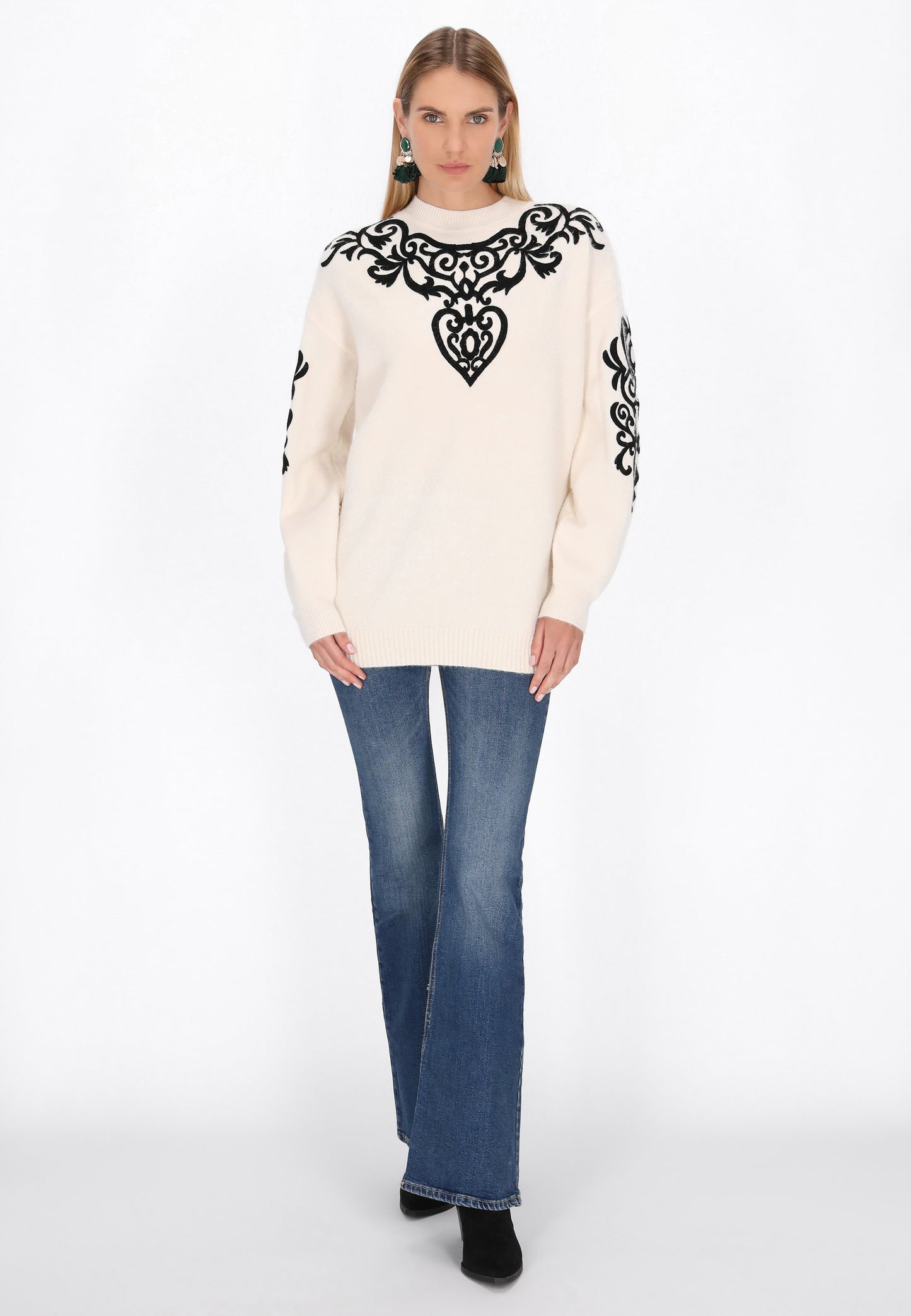 usha FESTIVAL Women's Sweater
