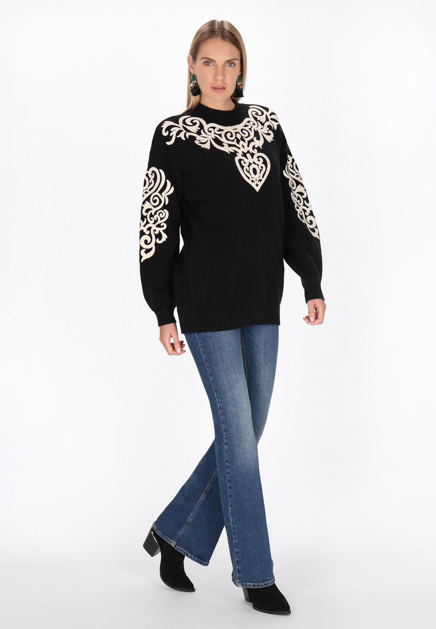 usha FESTIVAL Women's Sweater