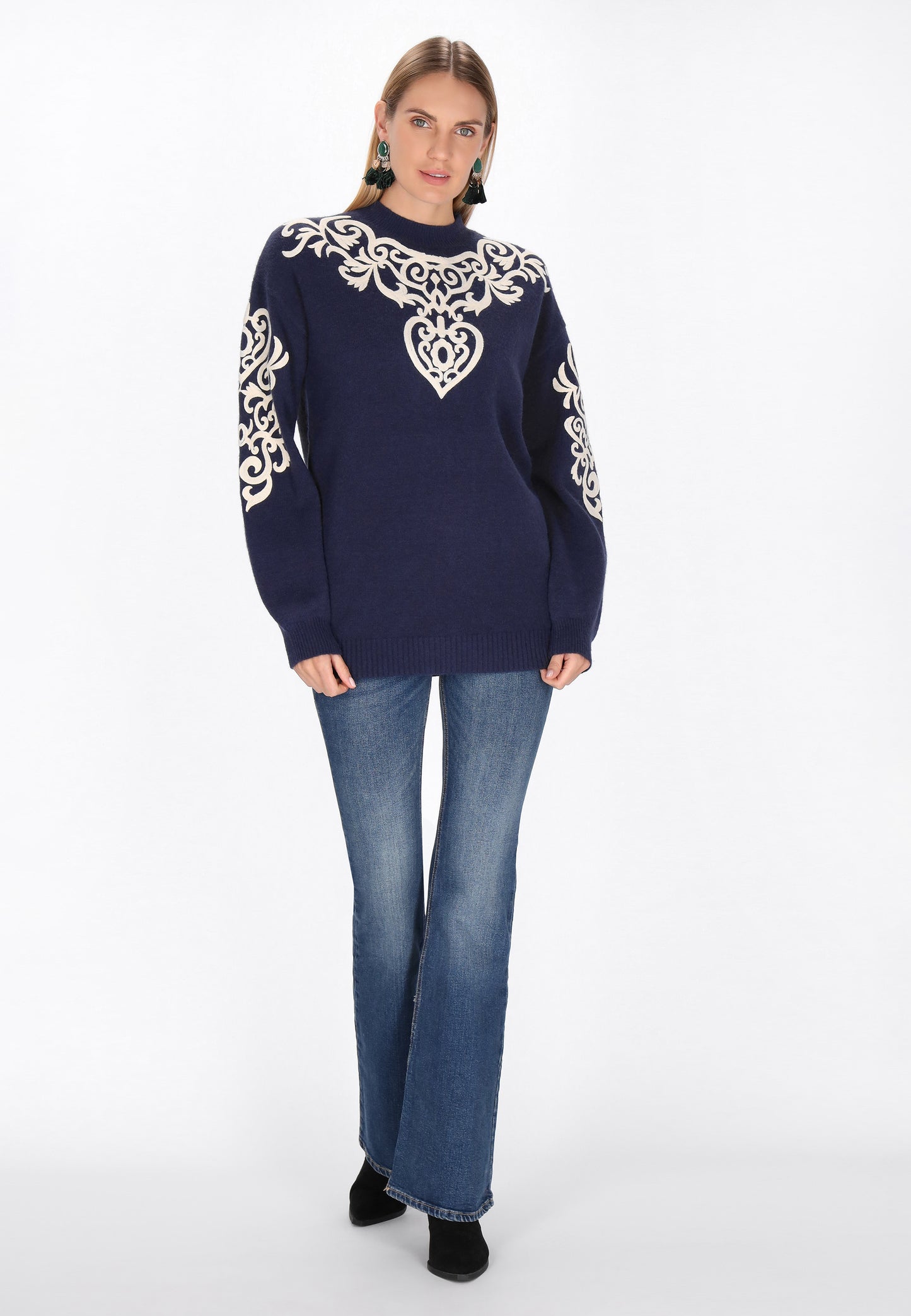 usha FESTIVAL Women's Sweater