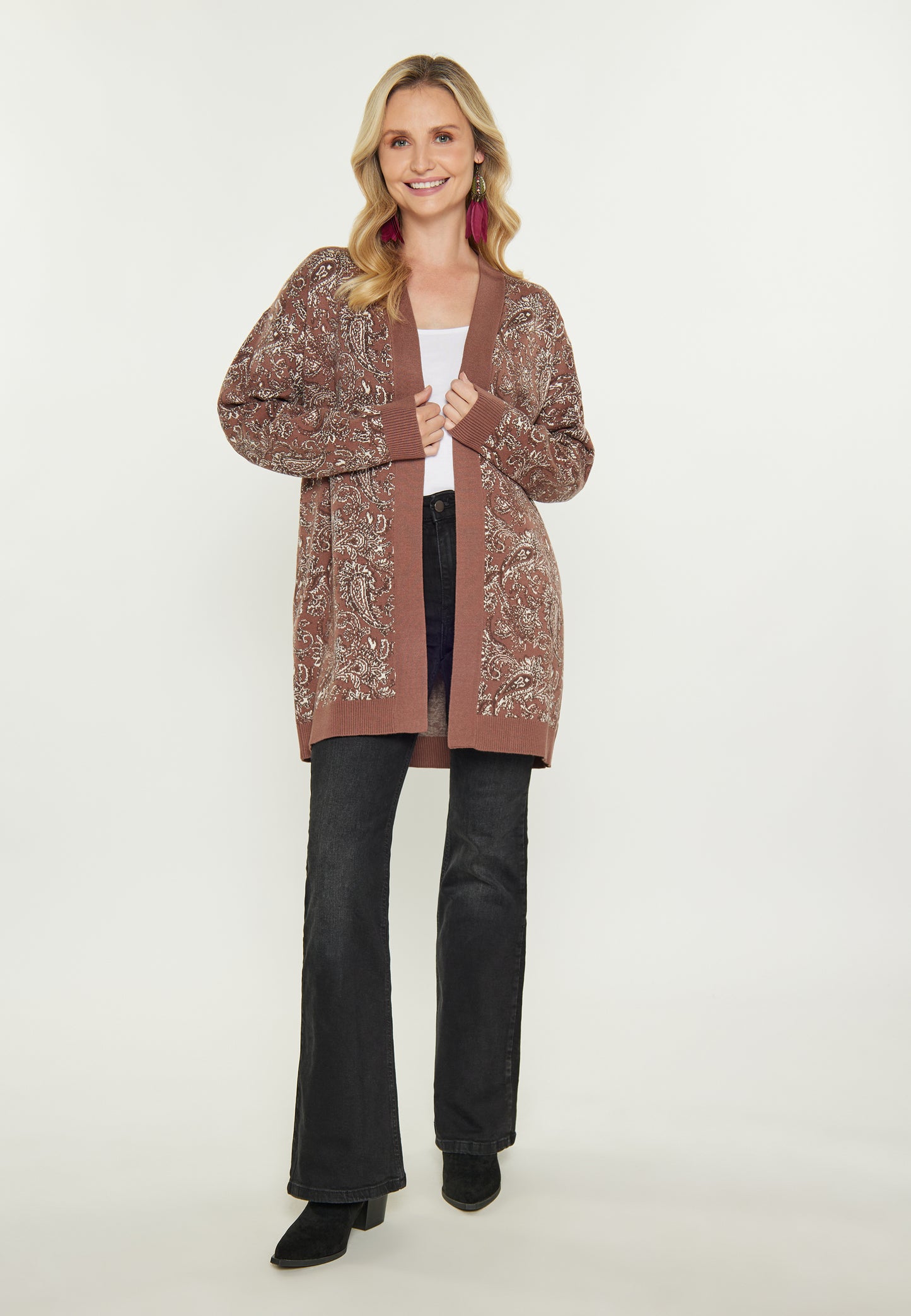 usha FESTIVAL Women's Cardigan