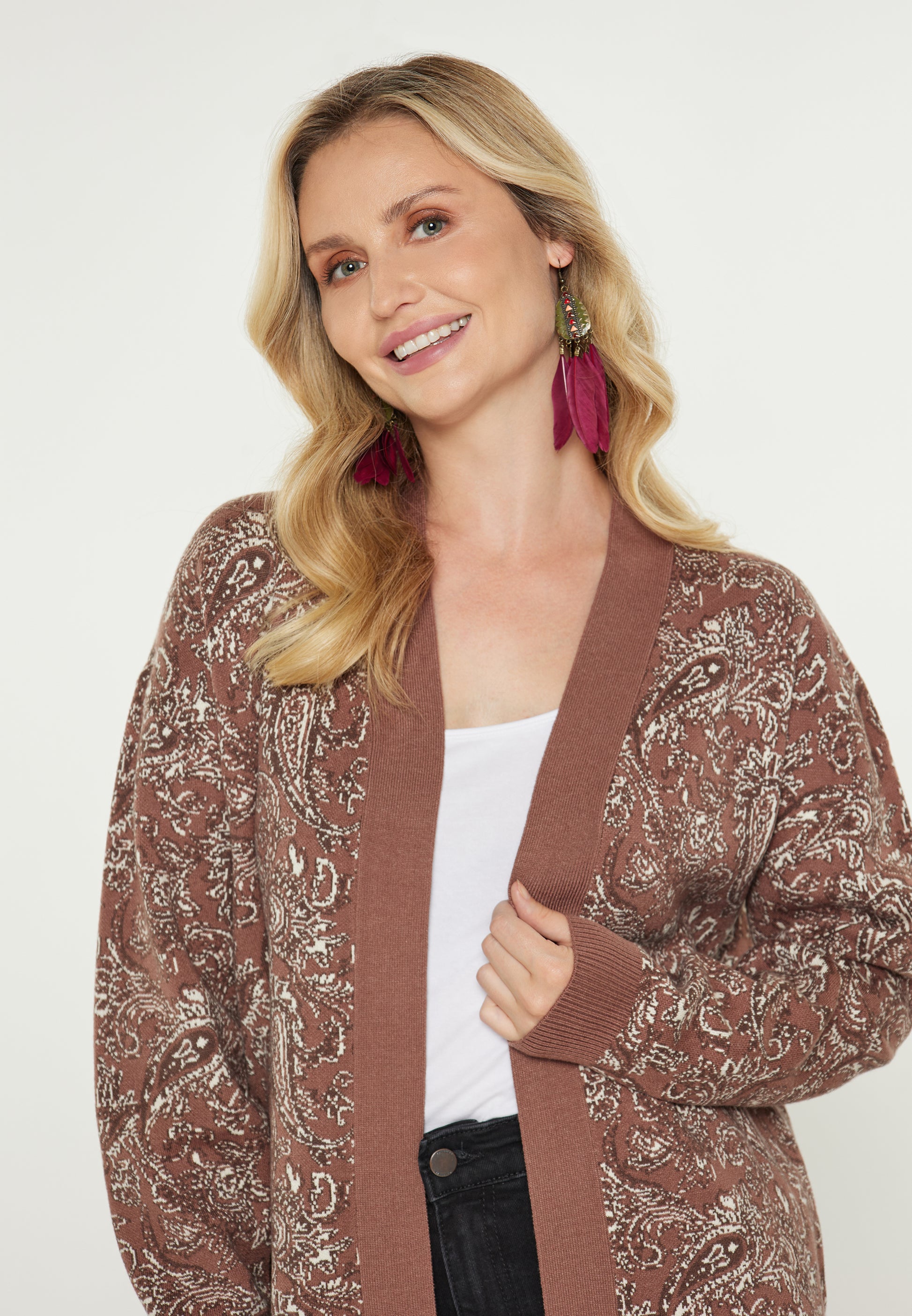 usha FESTIVAL Women's Cardigan