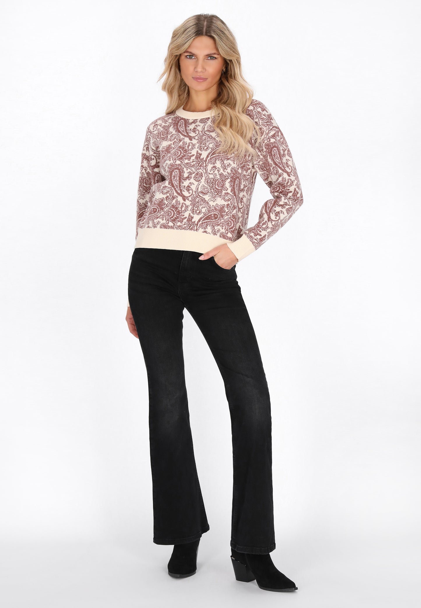 usha FESTIVAL Women's Sweater