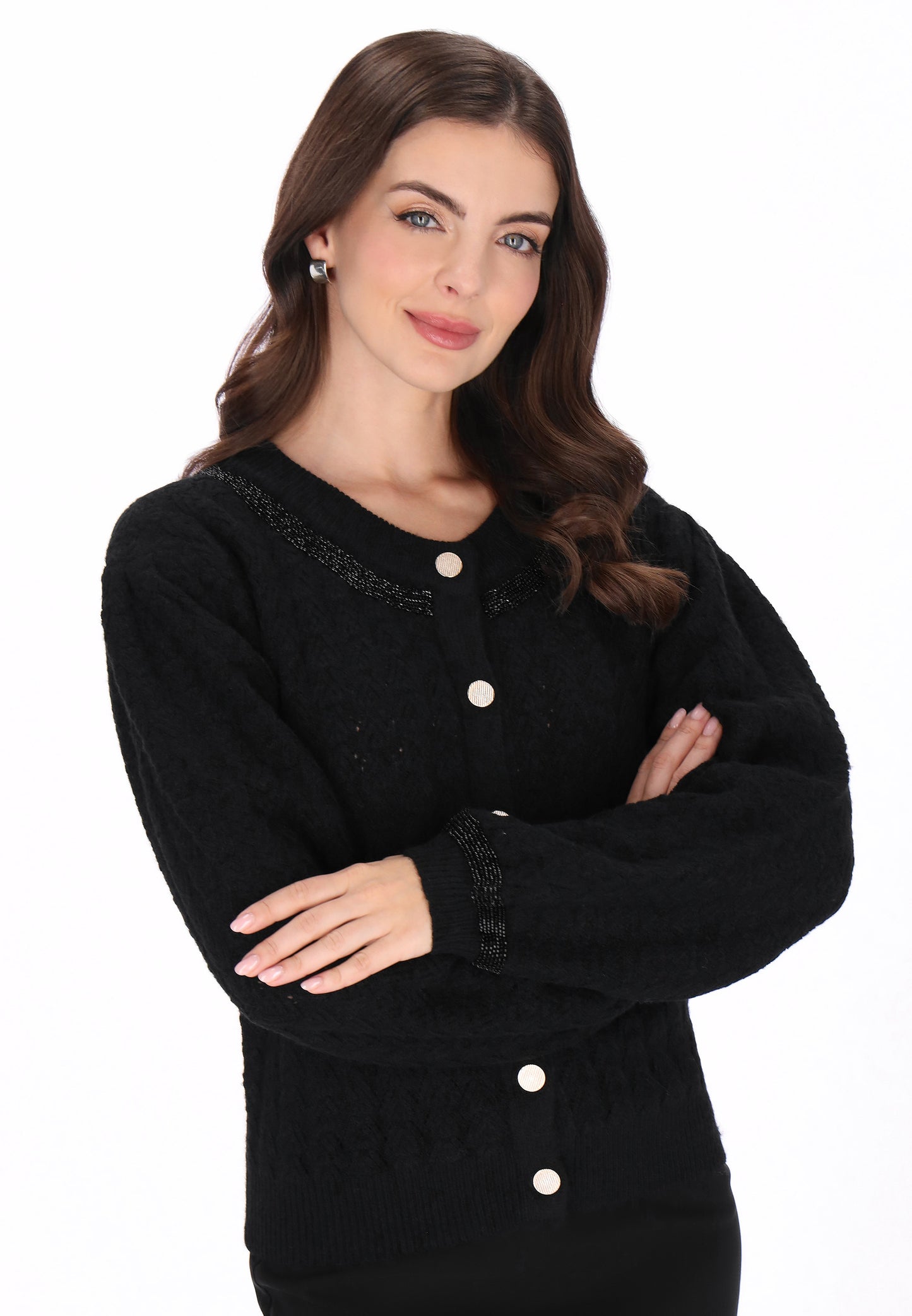 usha BLACK LABEL Women's Cardigan