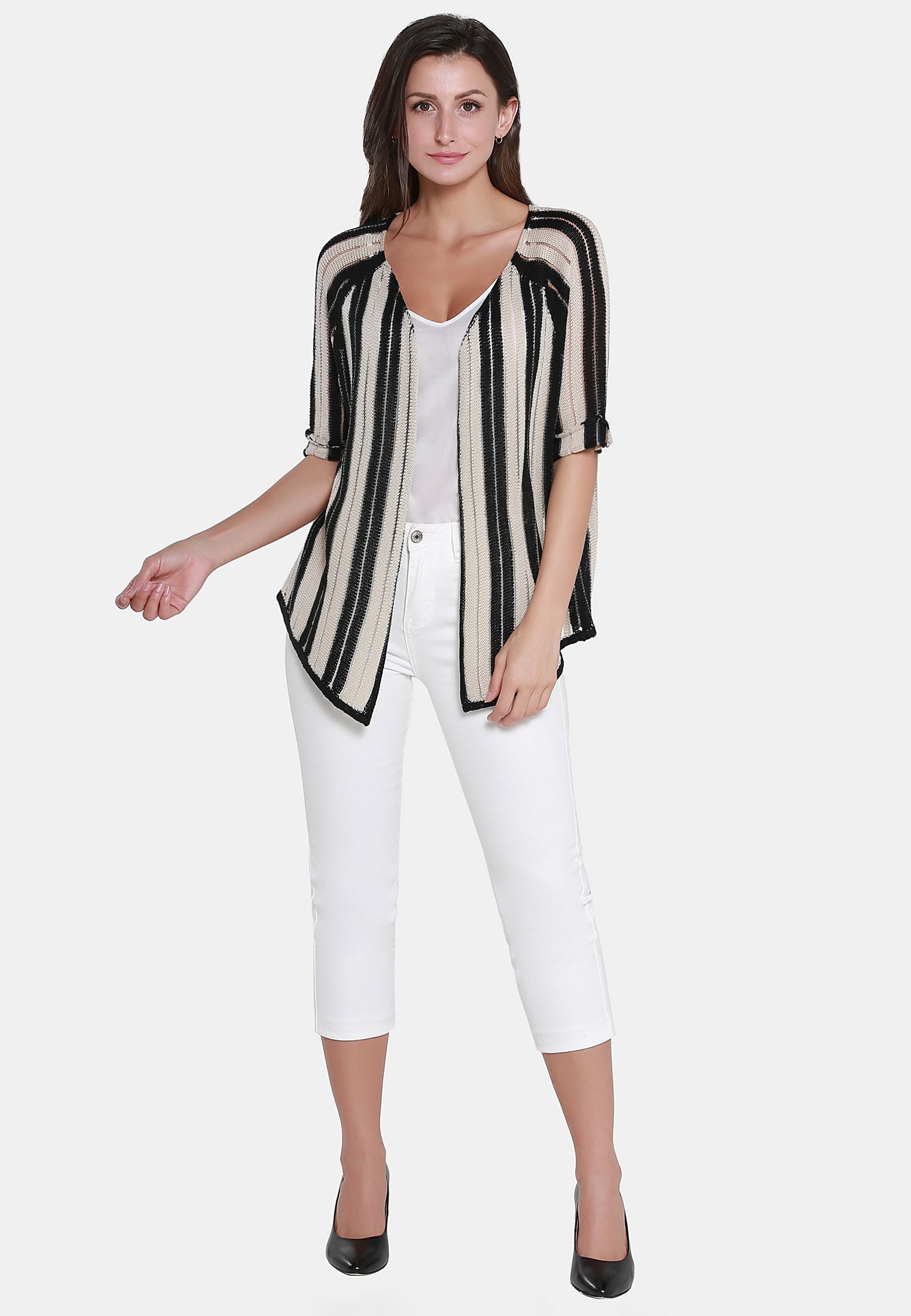 usha Women's Knit Cardigan