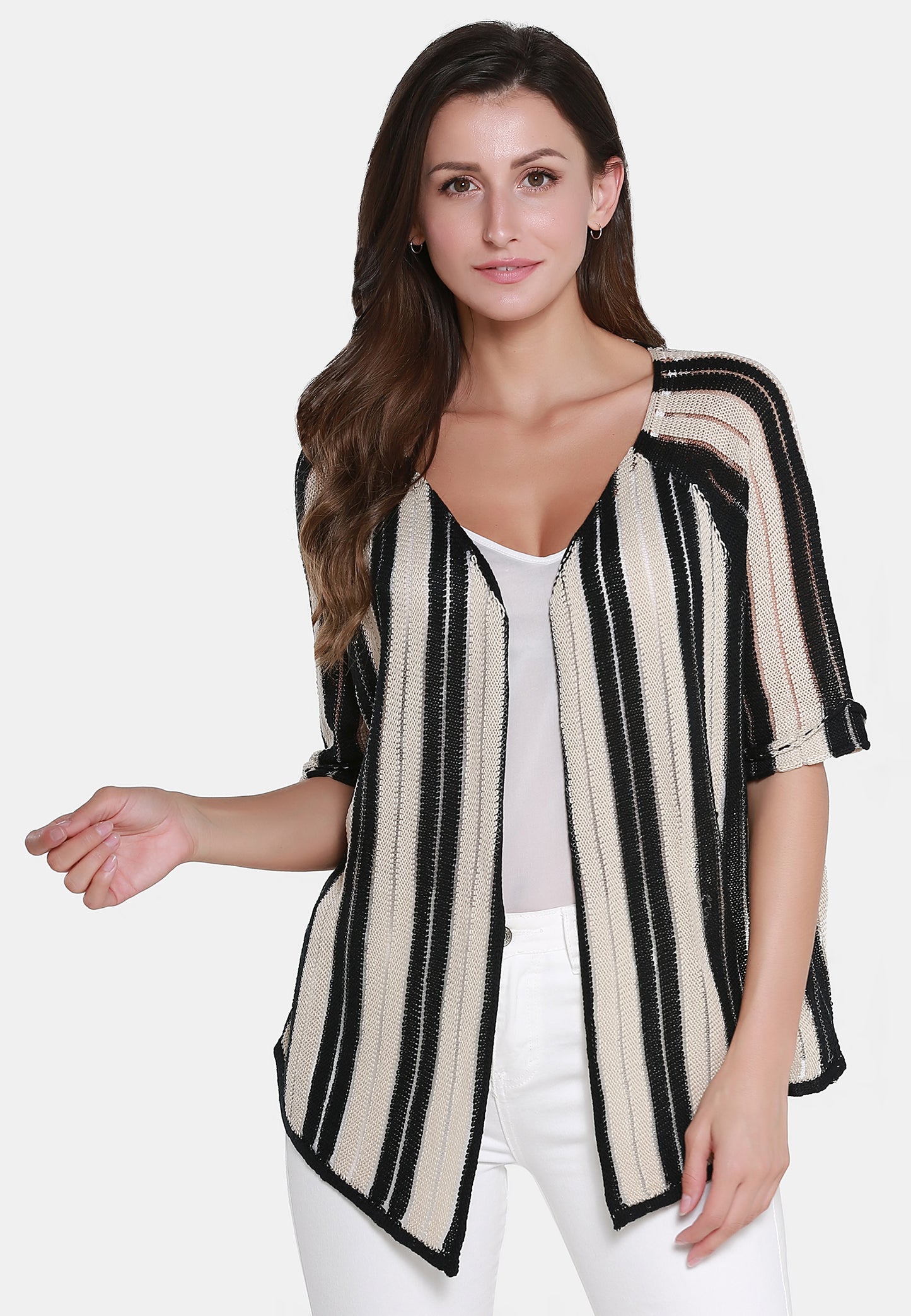 usha Women's Knit Cardigan