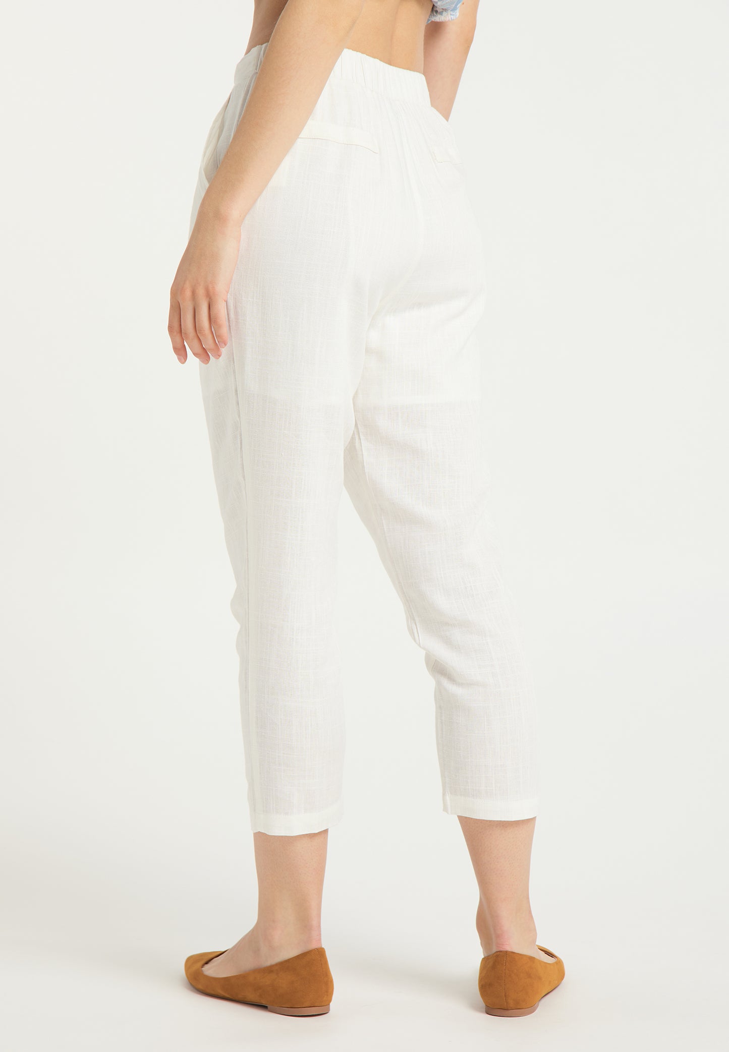 usha Women's Cloth Trousers