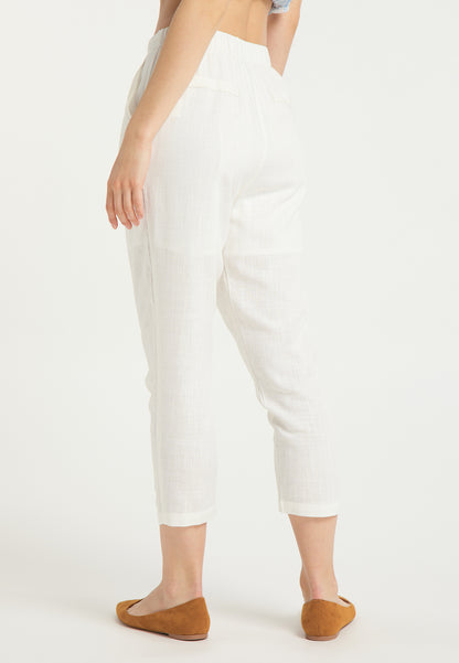 usha Women's Cloth Trousers