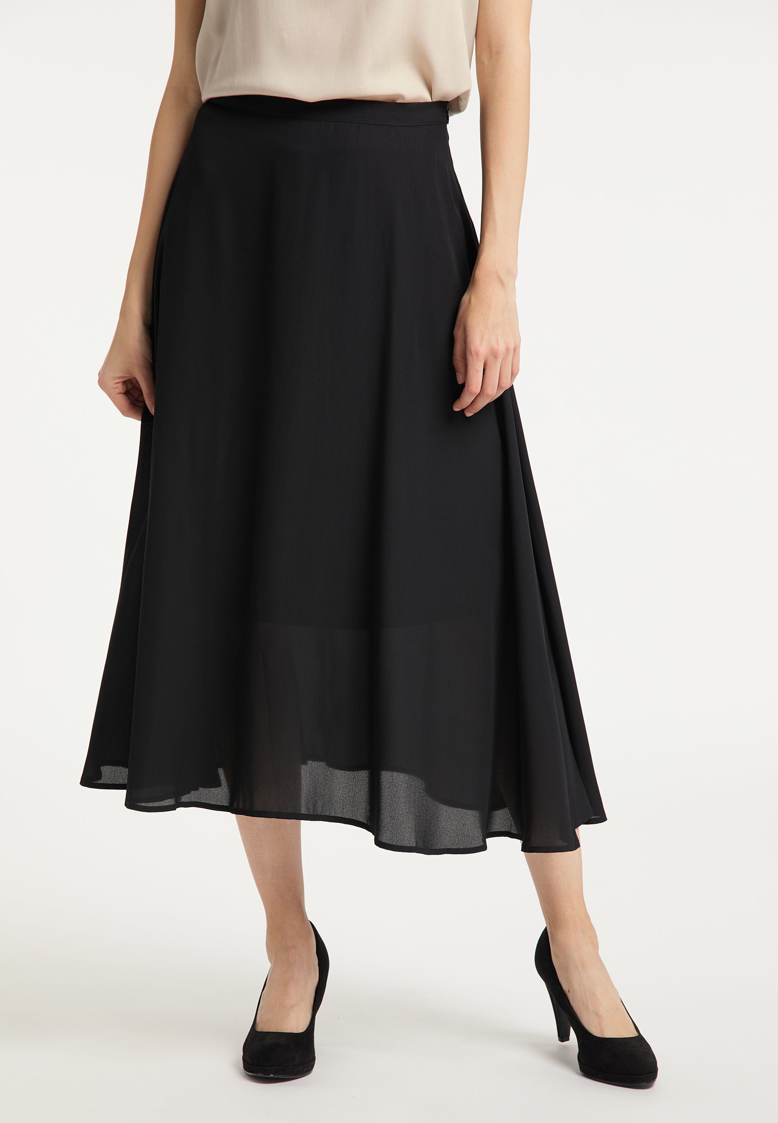 usha WHITE LABEL Women's Midi Skirt