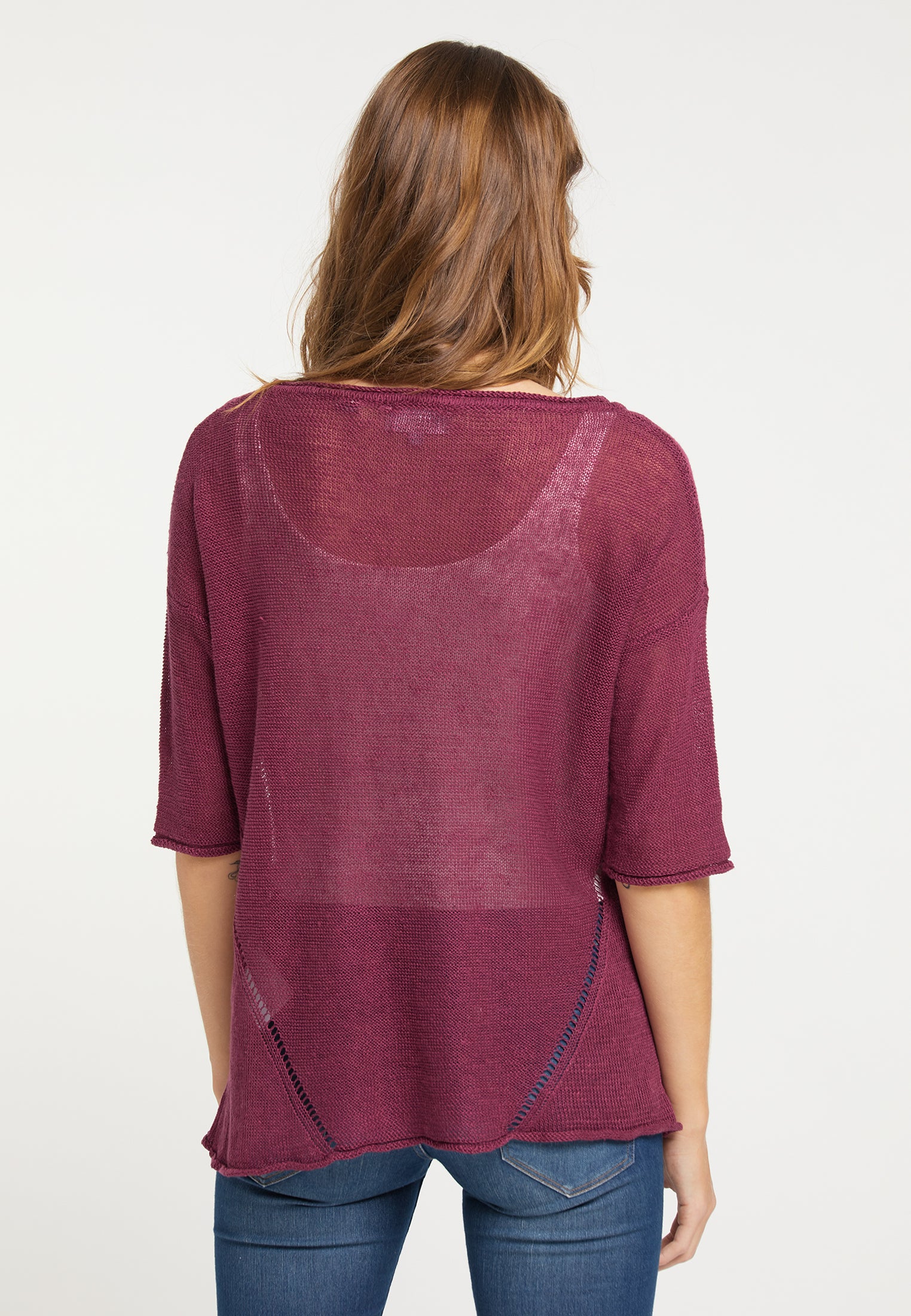 usha Women's Knitted Sweater
