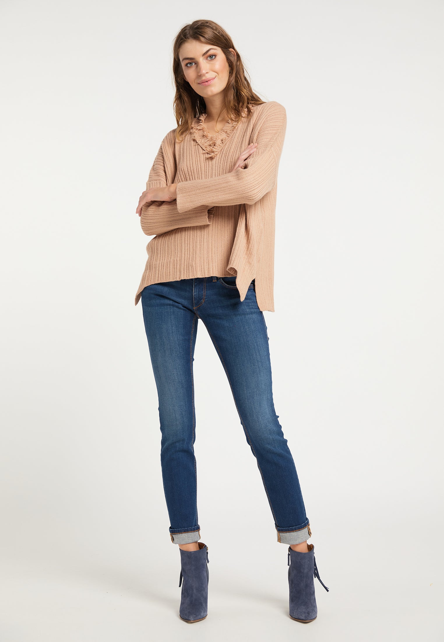 usha FESTIVAL Women's Knitted Sweater