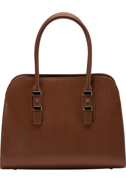 usha BLACK LABEL Damen Lederhandtasche