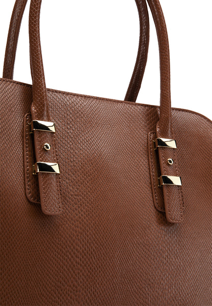 usha BLACK LABEL Damen Lederhandtasche