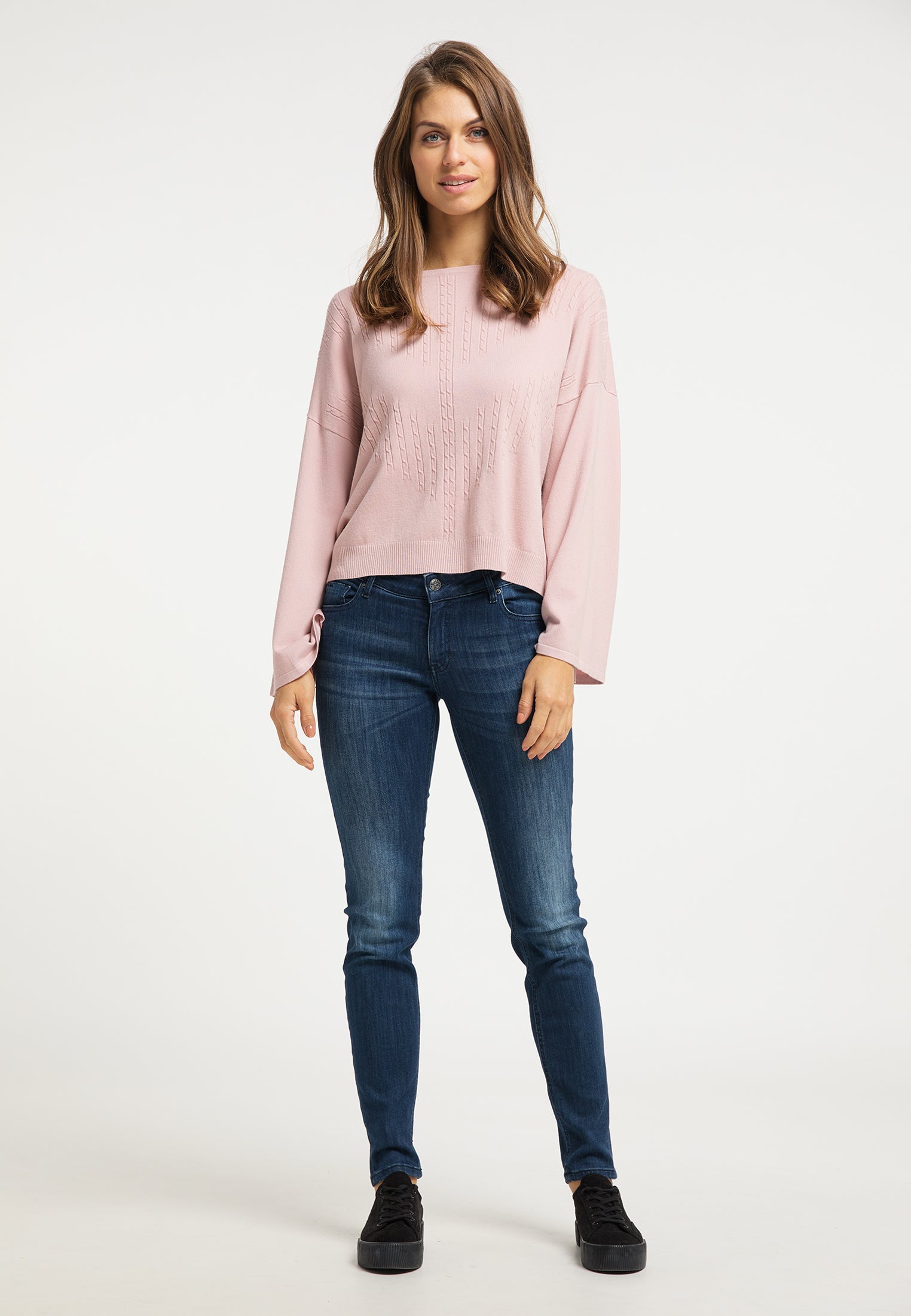 usha Women's Knitted Sweater