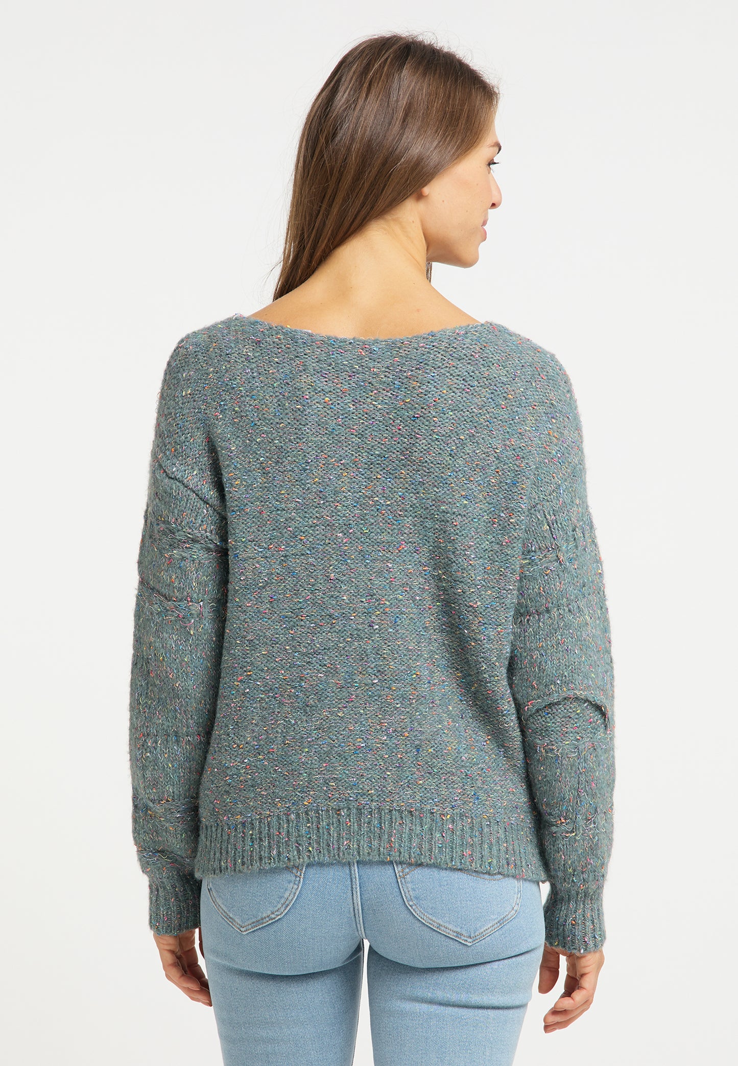 usha Women's Knitted Sweater