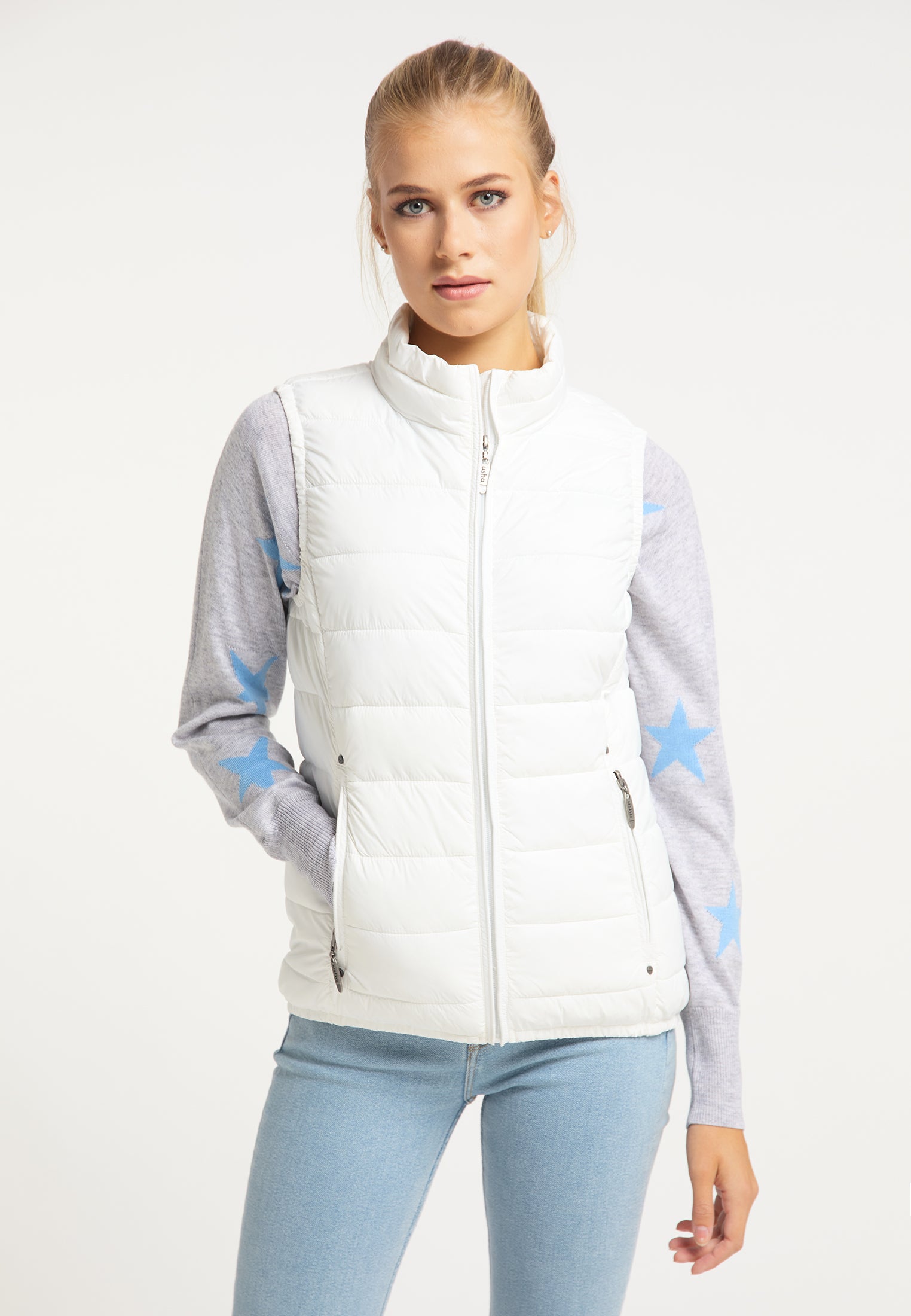 usha BLUE LABEL Women's Quilted Vest