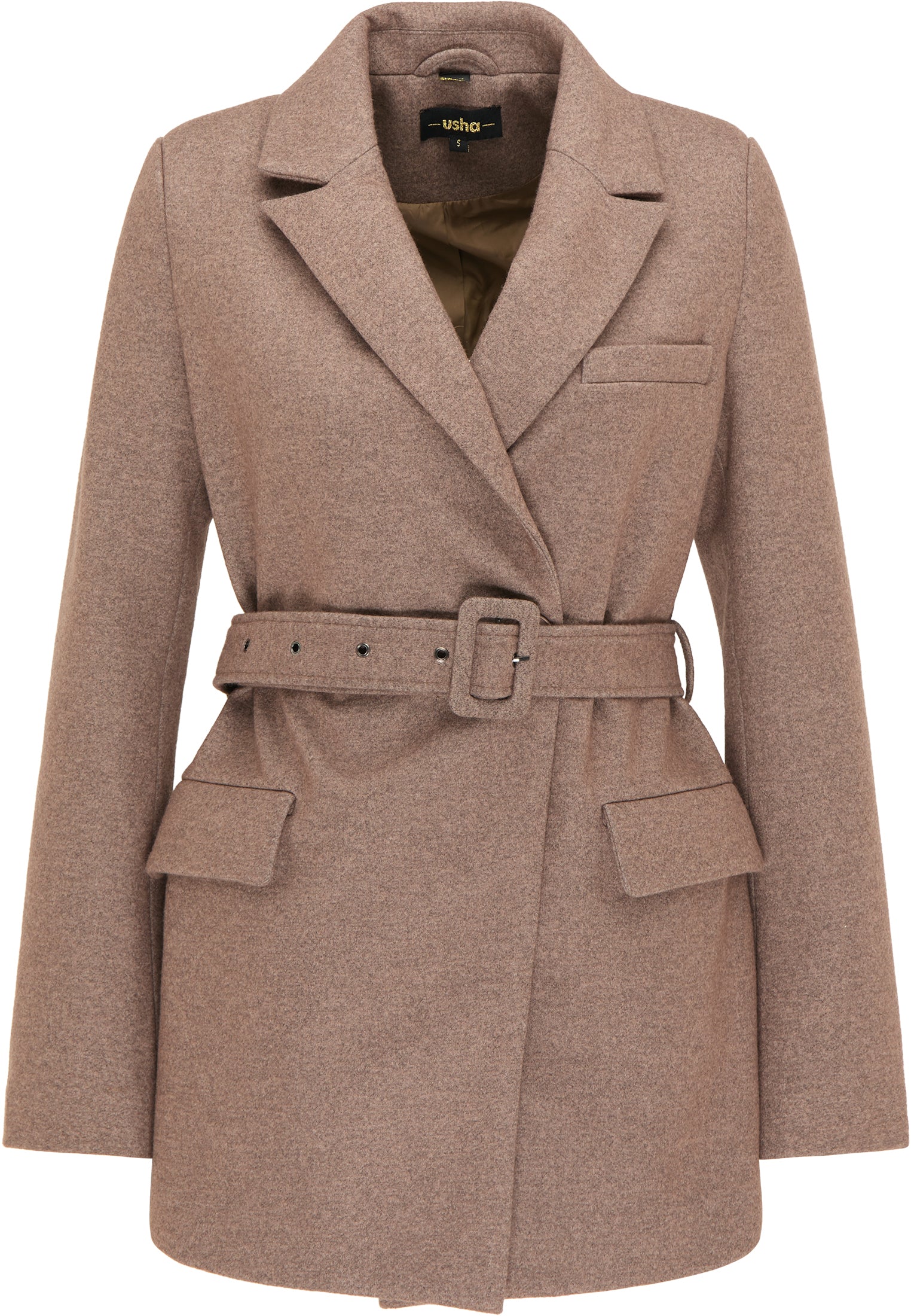 usha BLACK LABEL Women's Short Coat