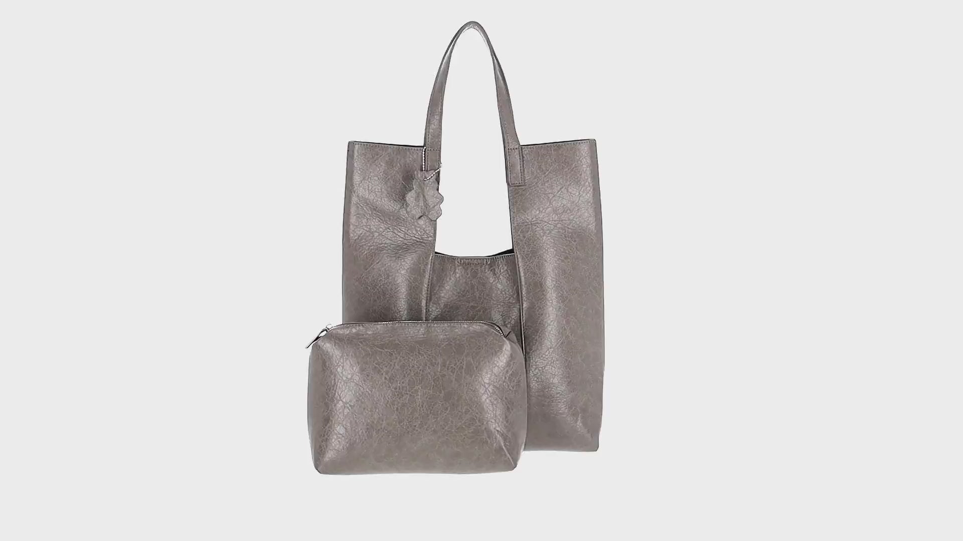 usha WHITE LABEL Women's 2-In-1 Tote Bag Set