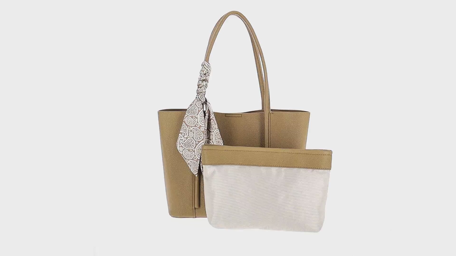 usha Women's 2-In-1 Tote Bag Set