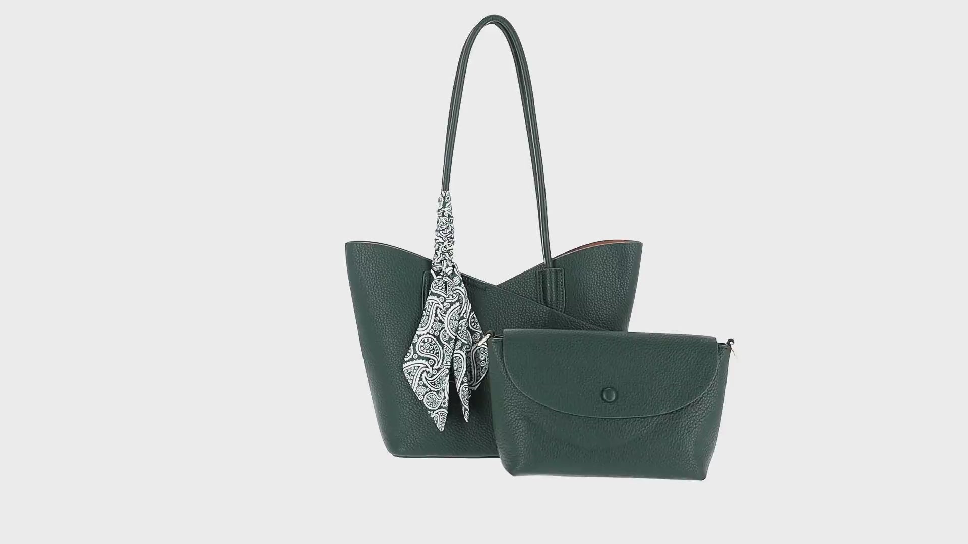 usha Damen 2-in-1 Tragetaschen-Set