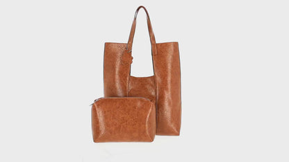 usha WHITE LABEL Women's 2-In-1 Tote Bag Set