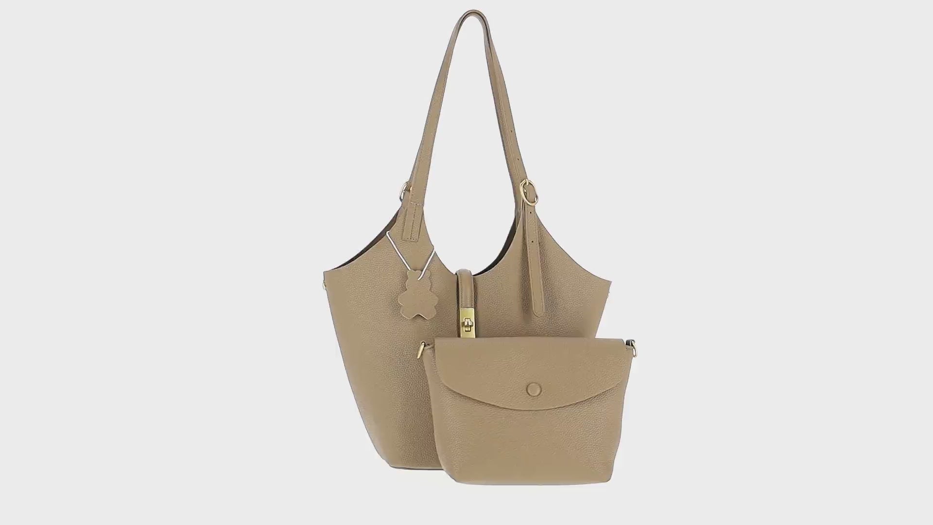 usha Damen 2-in-1 Tote Bag Set