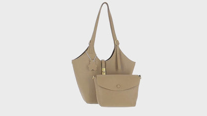 usha Damen 2-in-1 Tote Bag Set