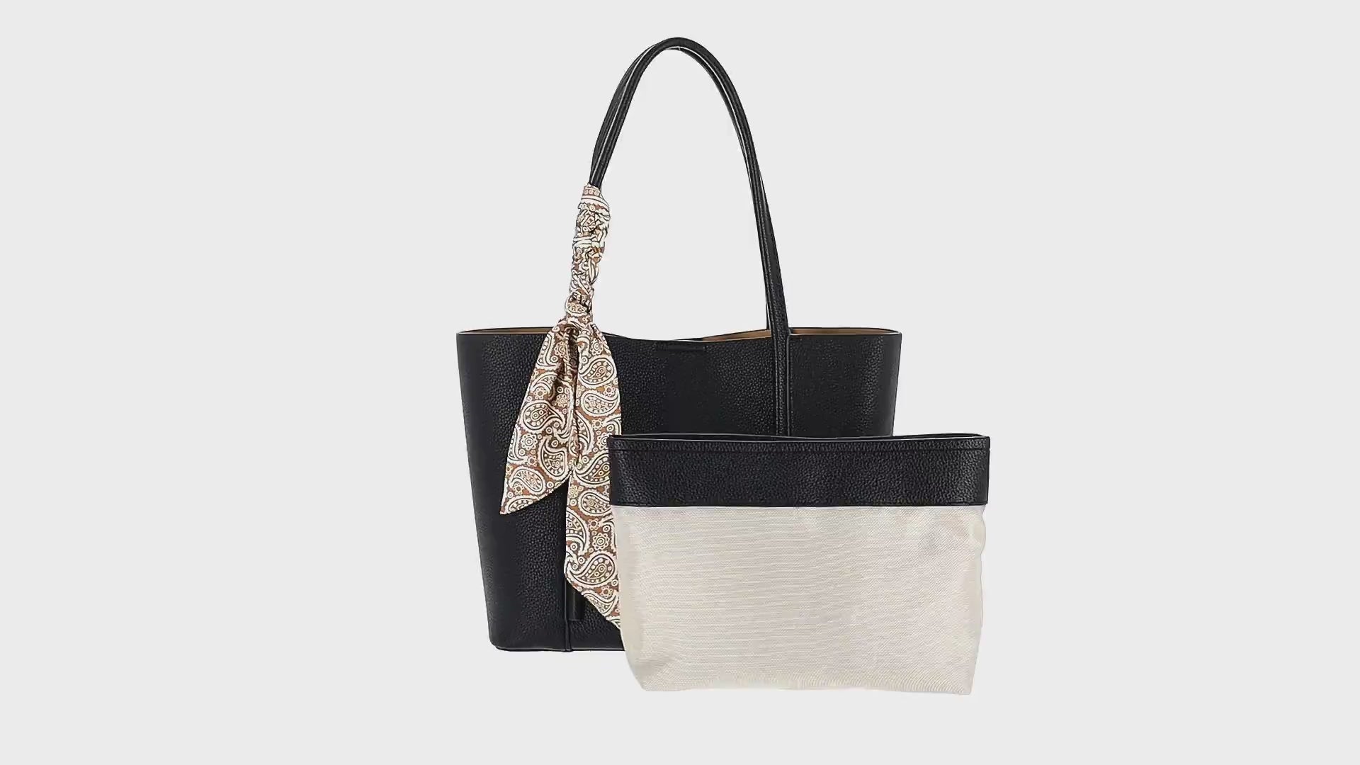 usha Women's 2-In-1 Tote Bag Set